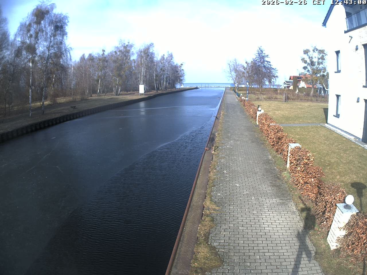Archived image Webcam Canal Müritz - Claassee
