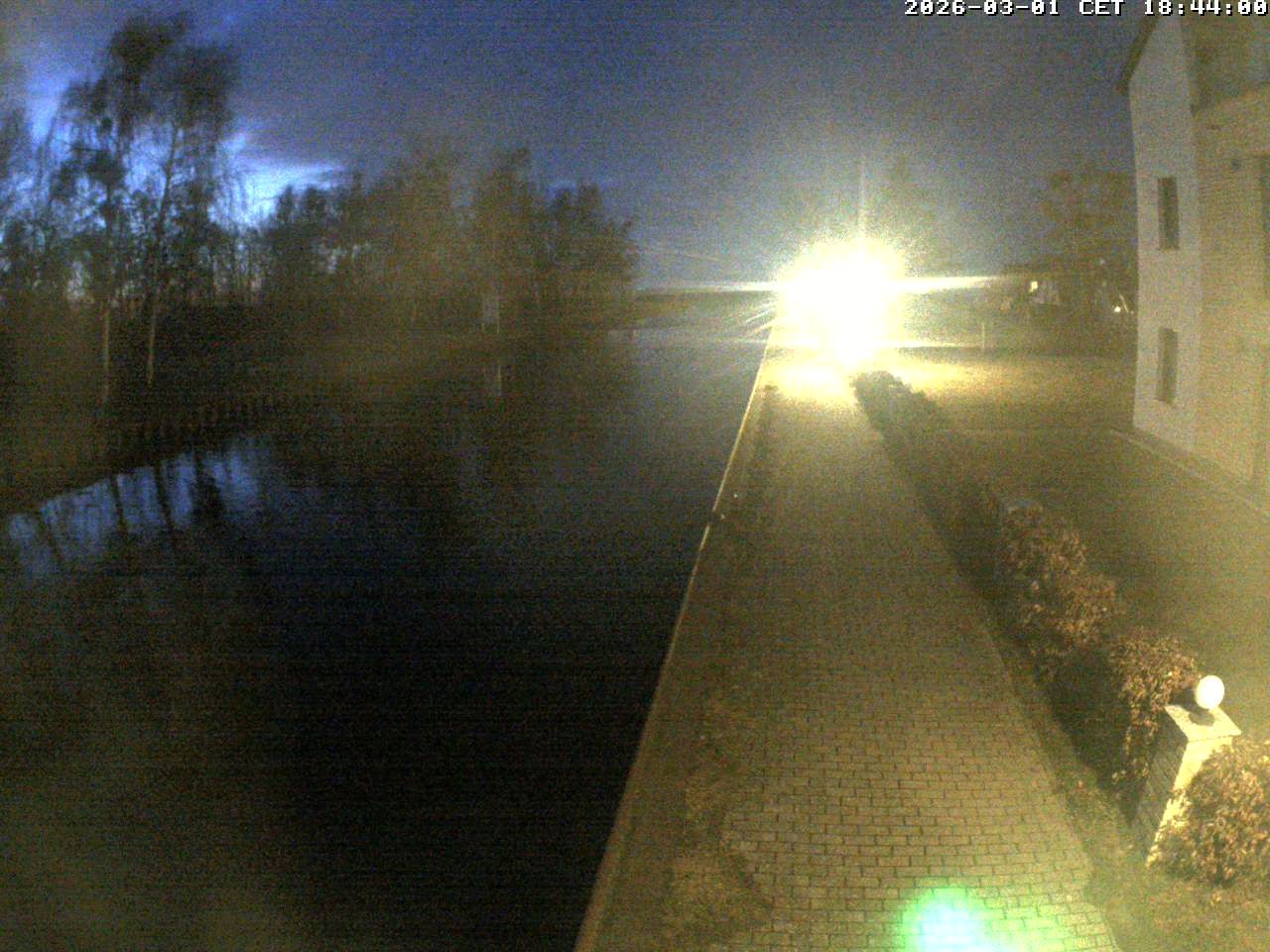 Archiv Foto Webcam Hafendorf Müritz: Kanal vom Claassee zur Müritz