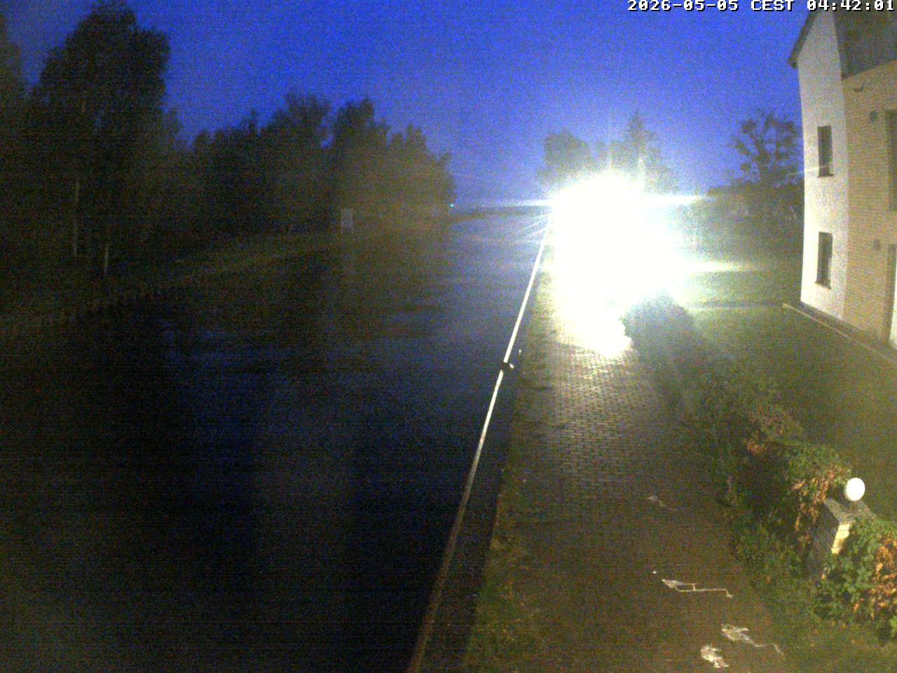 Archiv Foto Webcam Hafendorf Müritz: Kanal vom Claassee zur Müritz