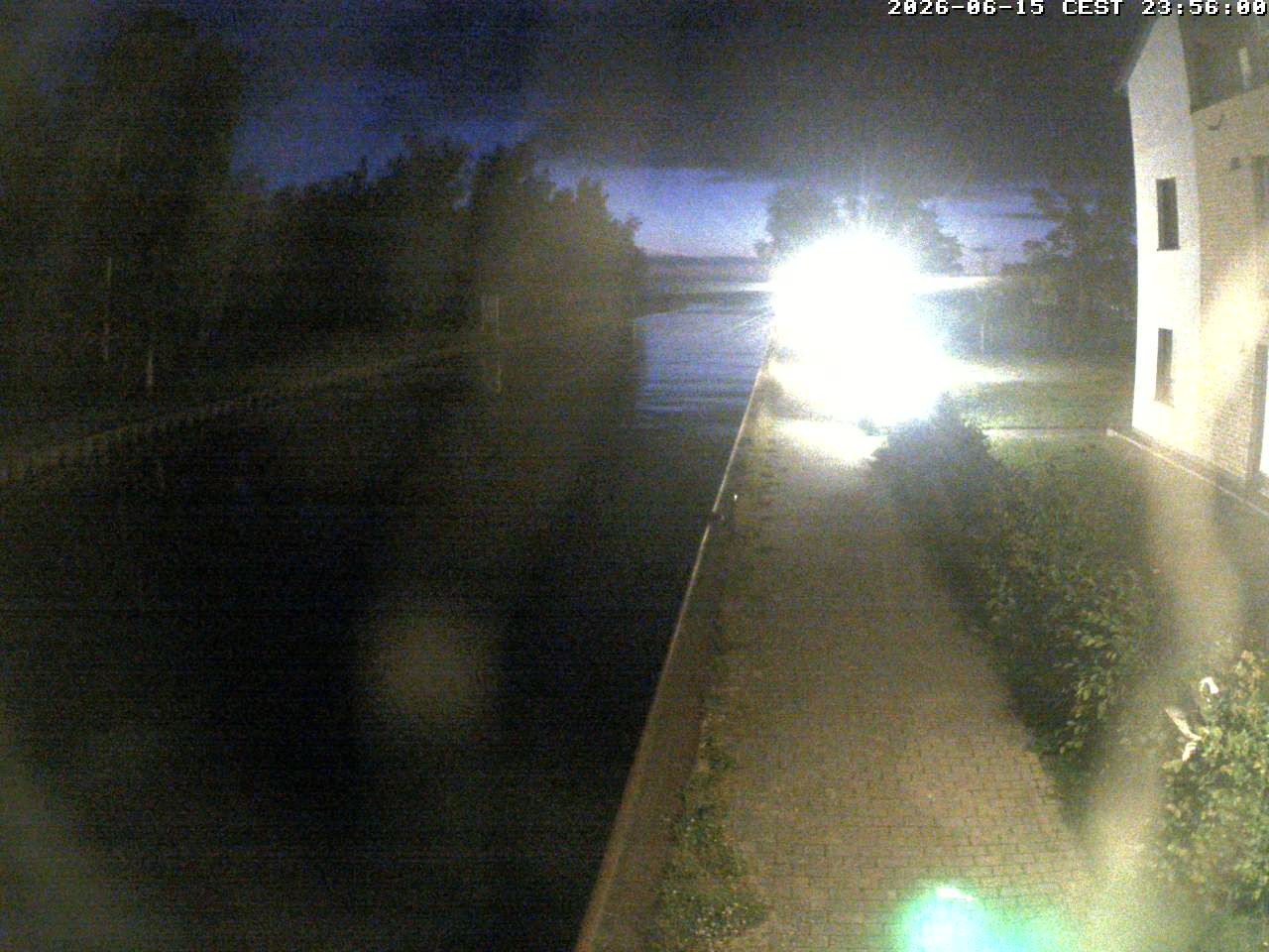 Archiv Foto Webcam Hafendorf Müritz: Kanal vom Claassee zur Müritz