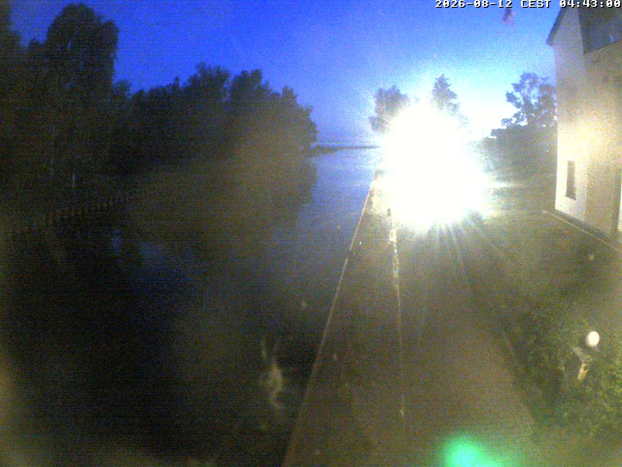 Archiv Foto Webcam Hafendorf Müritz: Kanal vom Claassee zur Müritz