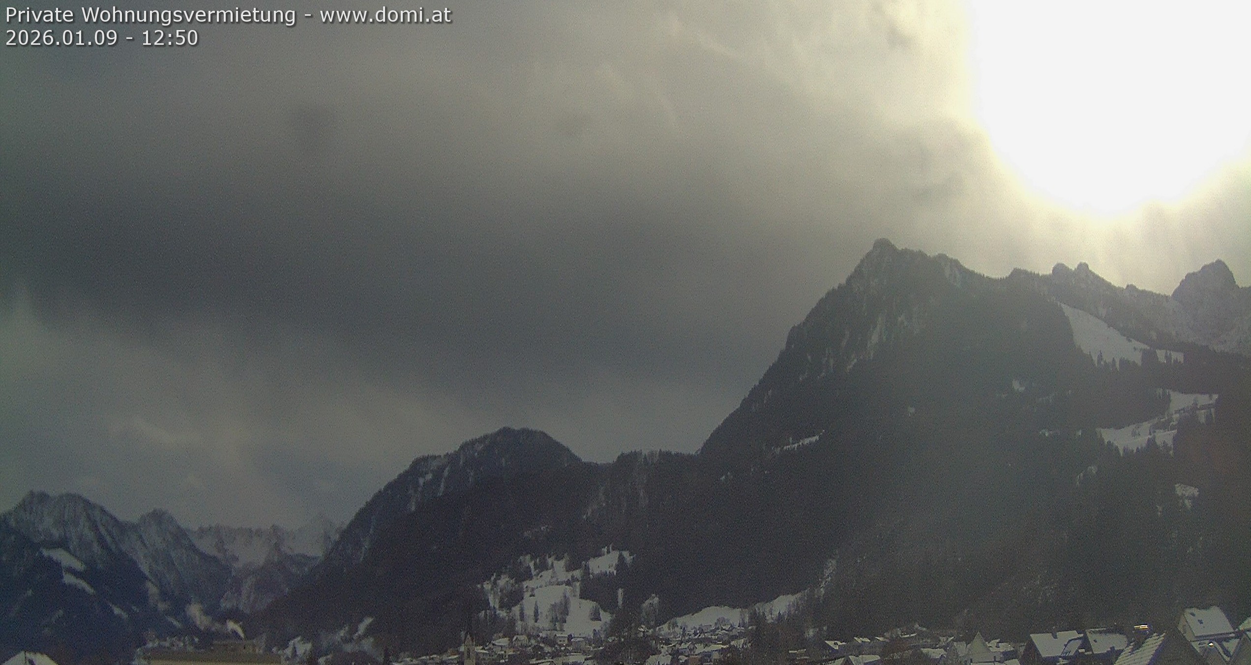 Archived image Webcam View of the Bazora in Gurtis from Frastanz