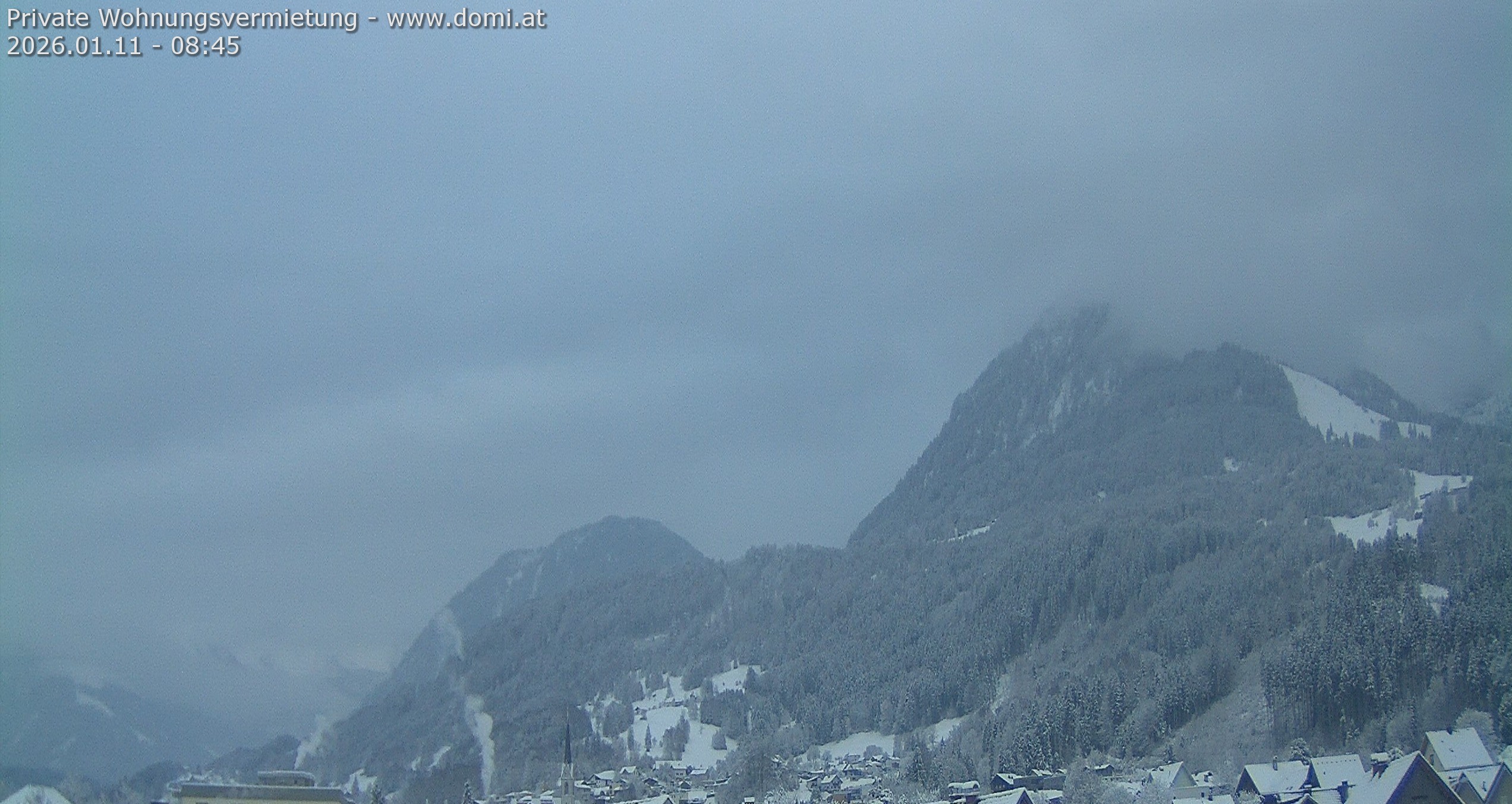 Archived image Webcam View of the Bazora in Gurtis from Frastanz