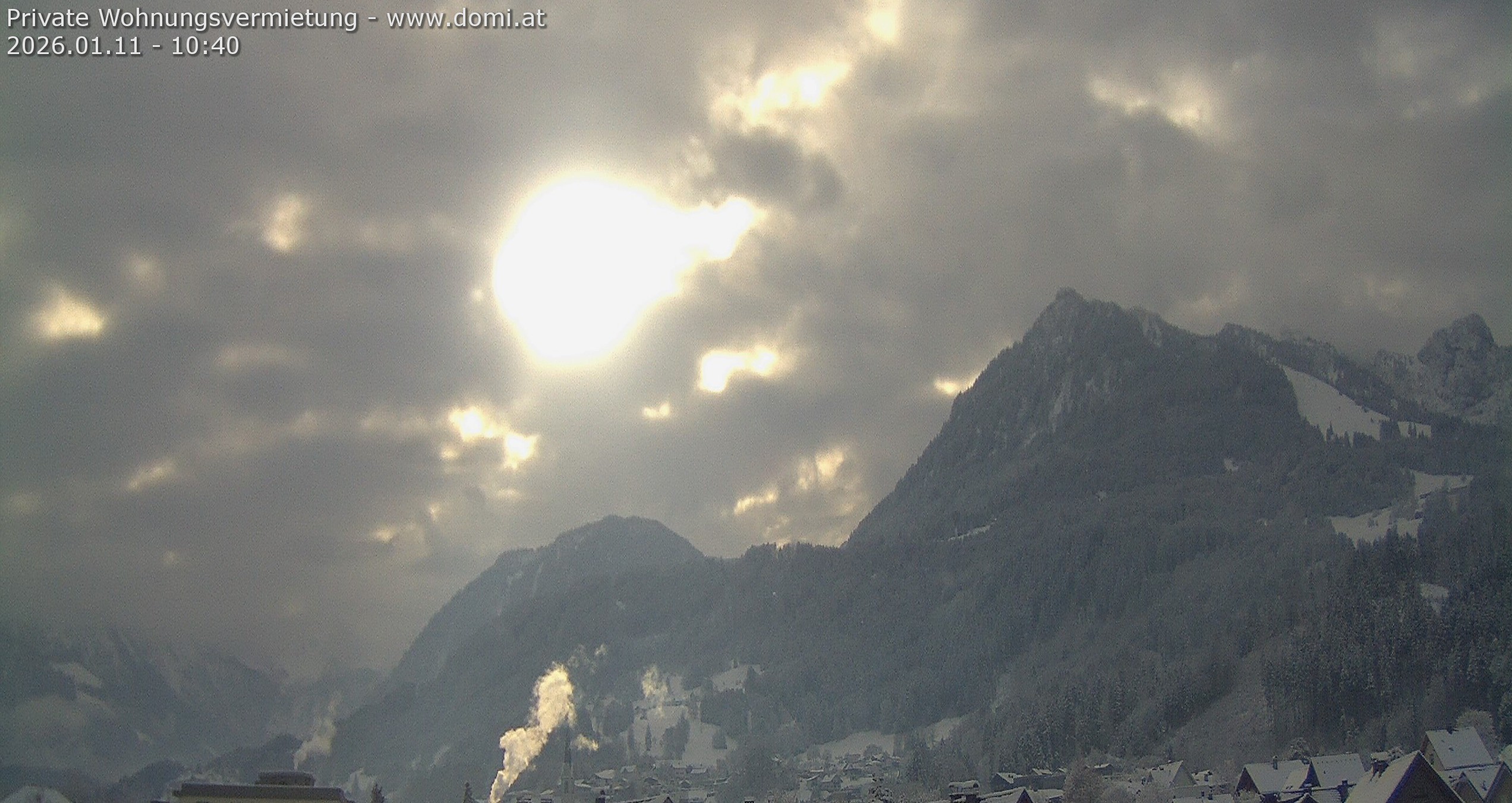 Archived image Webcam View of the Bazora in Gurtis from Frastanz