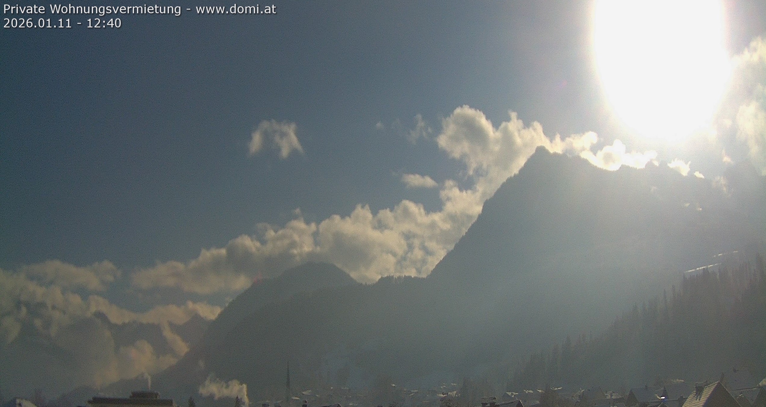 Archived image Webcam View of the Bazora in Gurtis from Frastanz