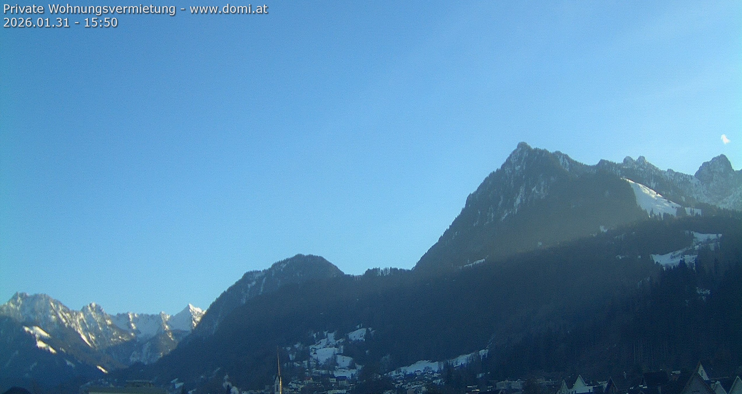 Archiv Foto Webcam Ausblick von Frastanz aus auf die Bazora in Gurtis