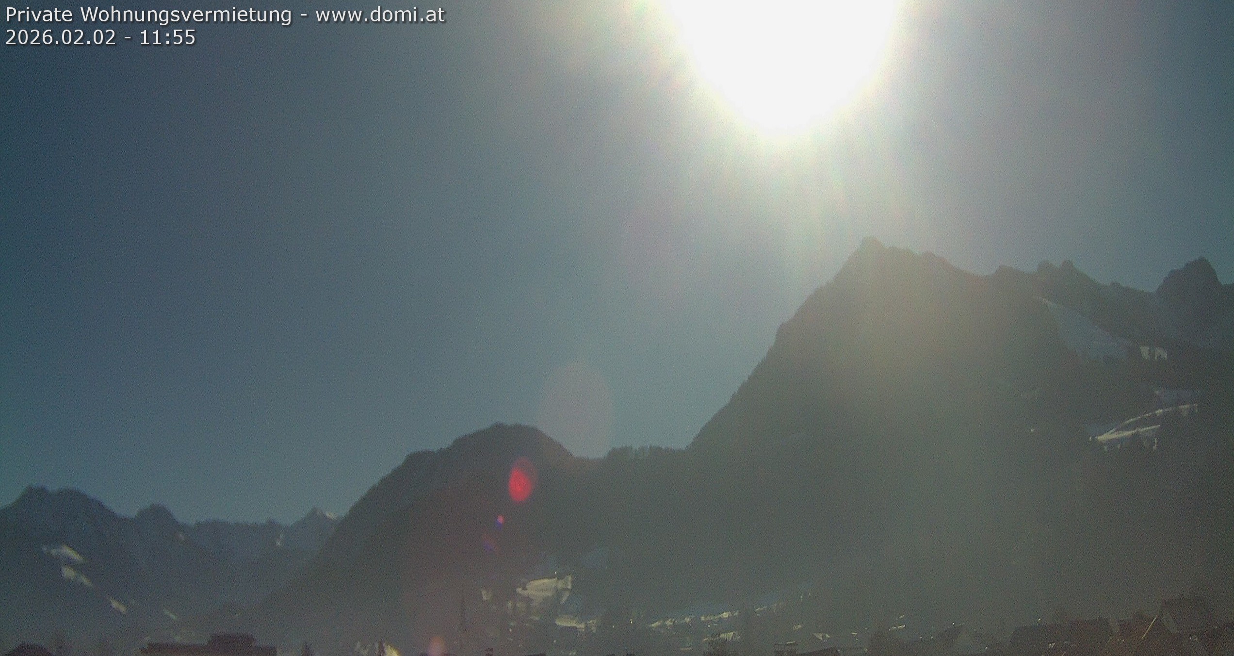 Archiv Foto Webcam Ausblick von Frastanz aus auf die Bazora in Gurtis