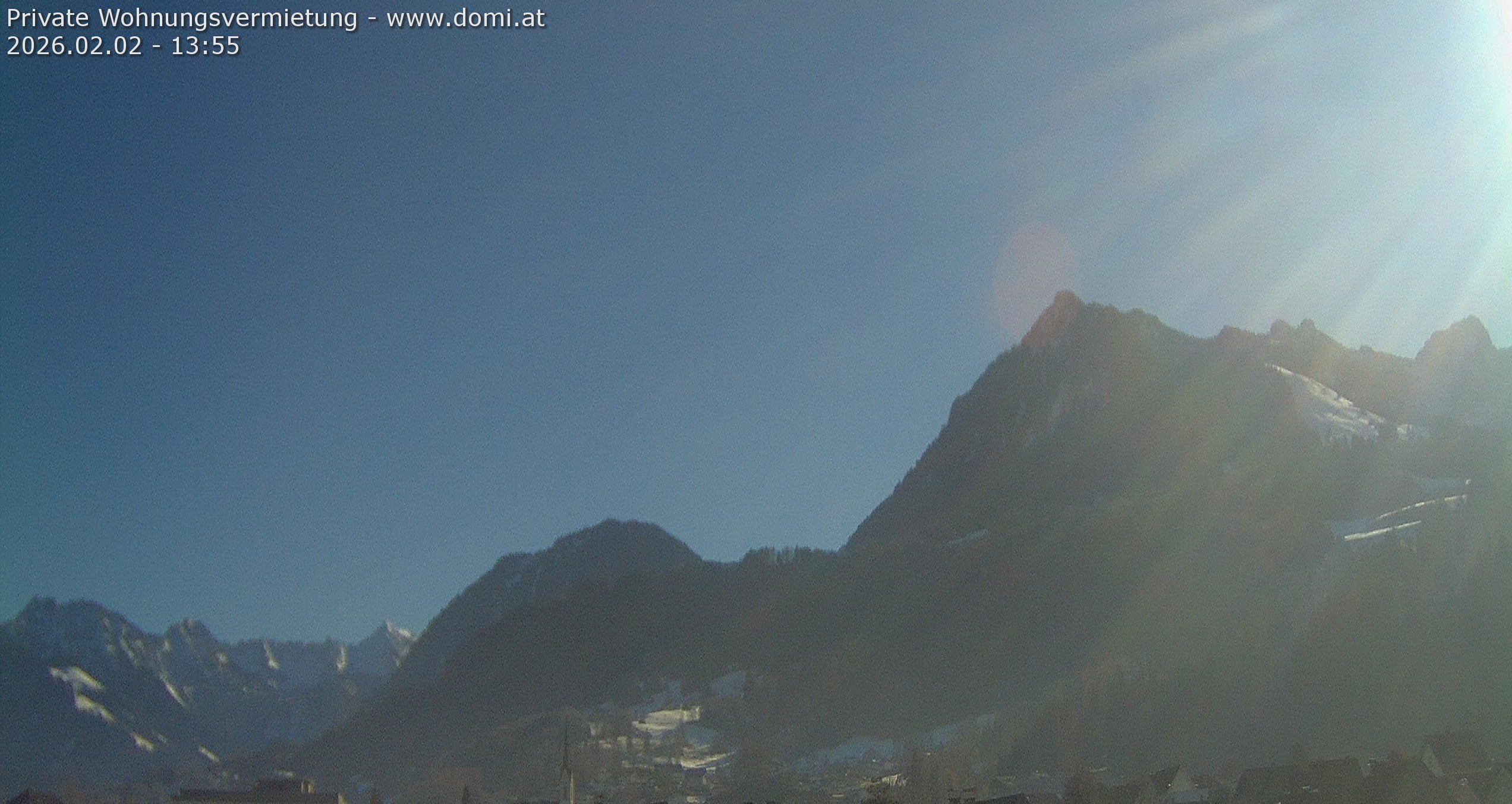 Archiv Foto Webcam Ausblick von Frastanz aus auf die Bazora in Gurtis