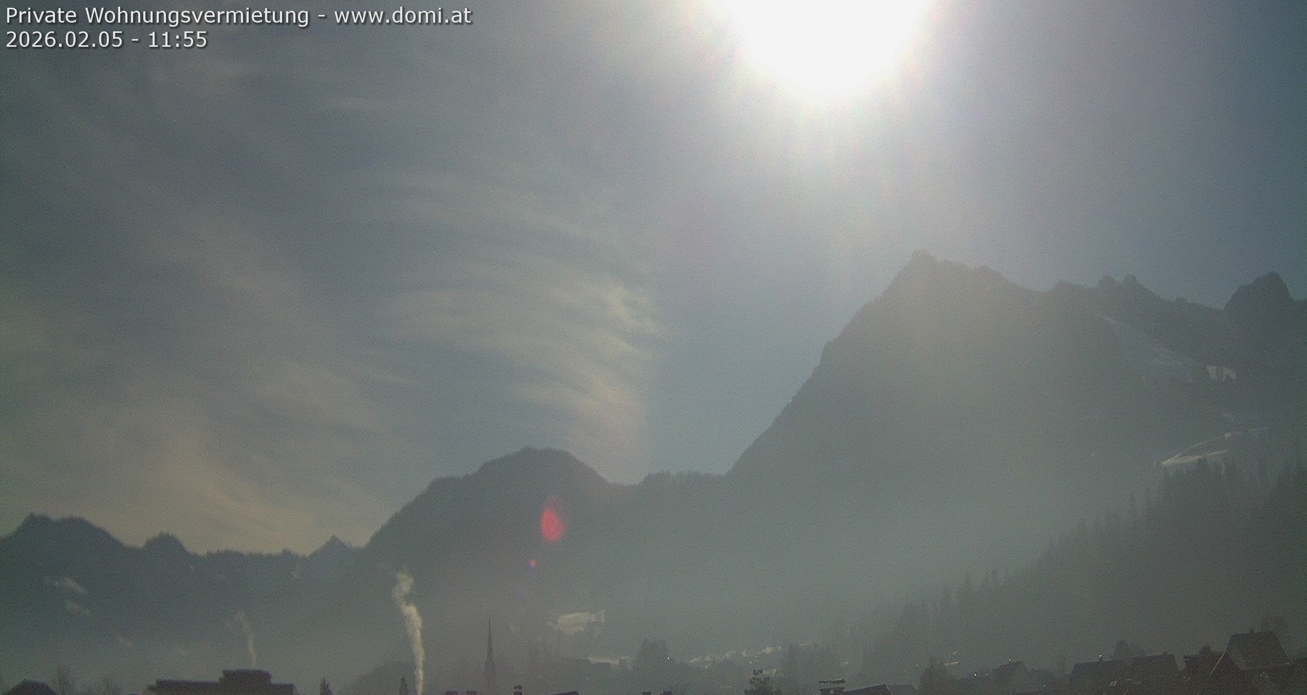 Archiv Foto Webcam Ausblick von Frastanz aus auf die Bazora in Gurtis