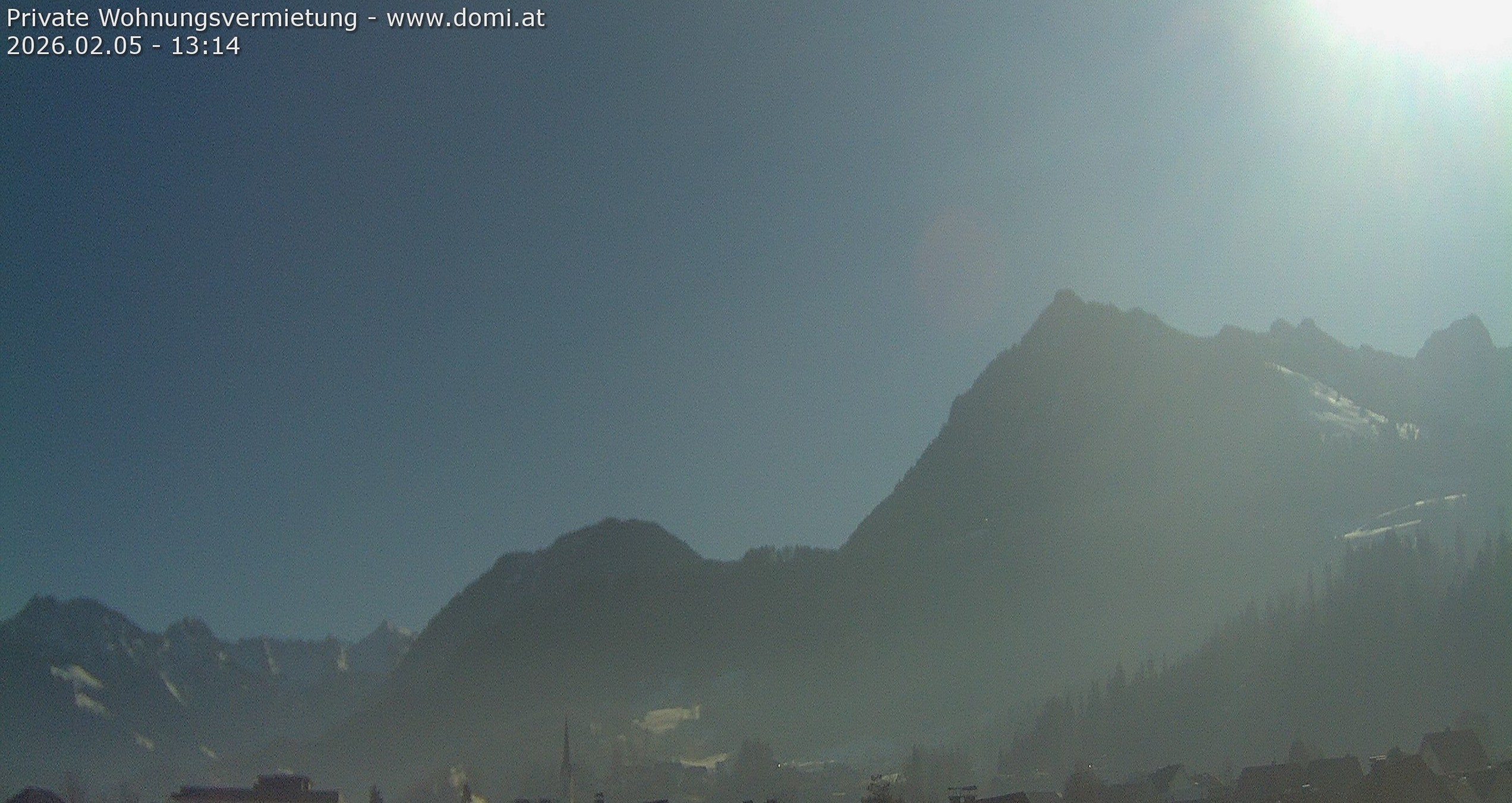 Archiv Foto Webcam Ausblick von Frastanz aus auf die Bazora in Gurtis