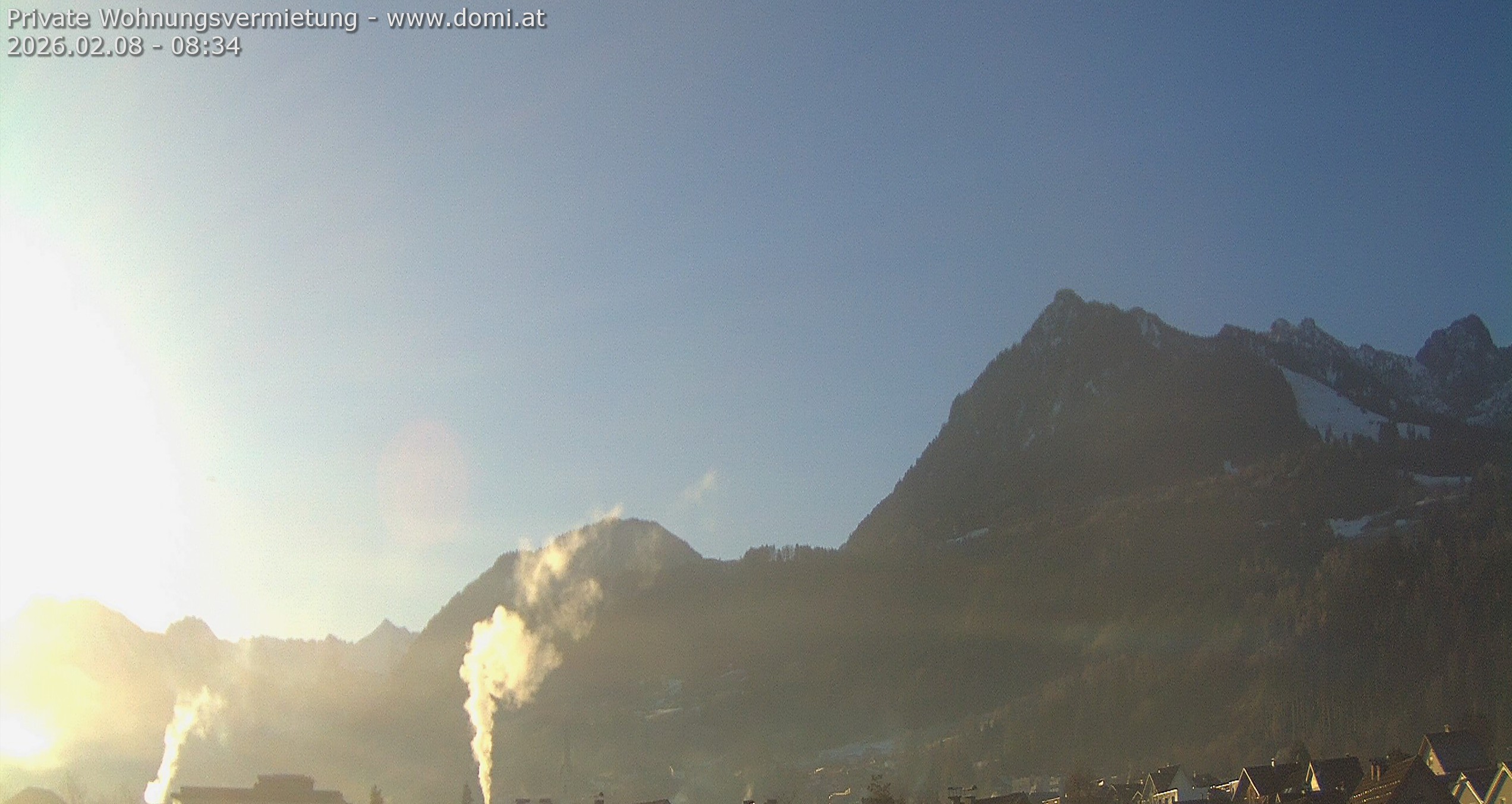 Archiv Foto Webcam Ausblick von Frastanz aus auf die Bazora in Gurtis