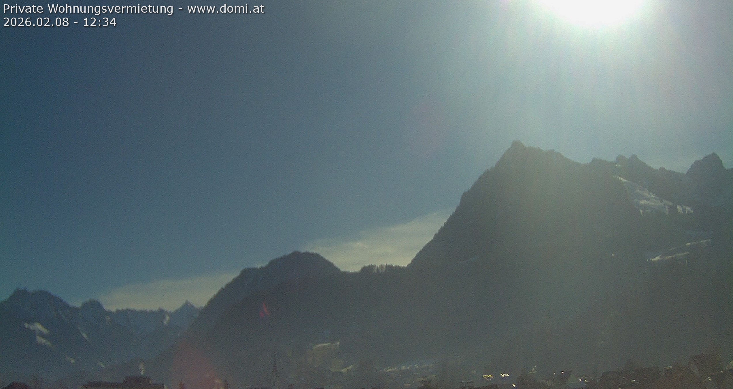 Archiv Foto Webcam Ausblick von Frastanz aus auf die Bazora in Gurtis