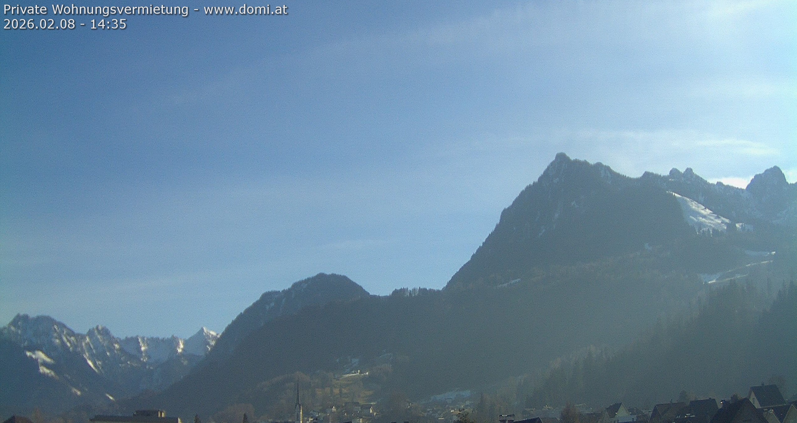 Archiv Foto Webcam Ausblick von Frastanz aus auf die Bazora in Gurtis