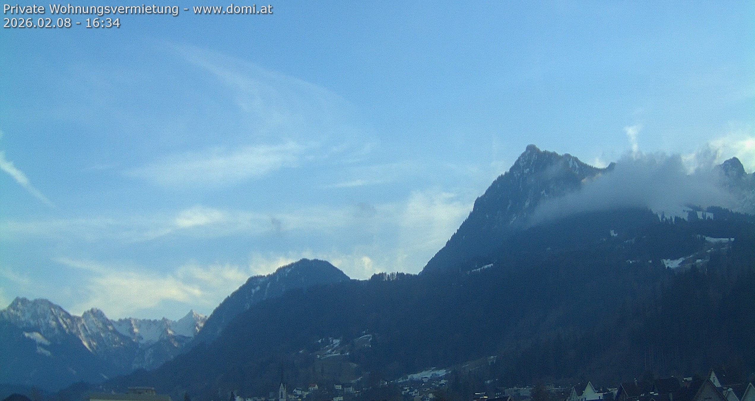 Archiv Foto Webcam Ausblick von Frastanz aus auf die Bazora in Gurtis