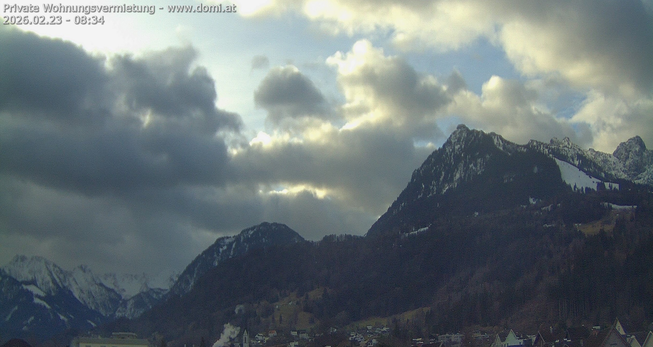 Archiv Foto Webcam Ausblick von Frastanz aus auf die Bazora in Gurtis