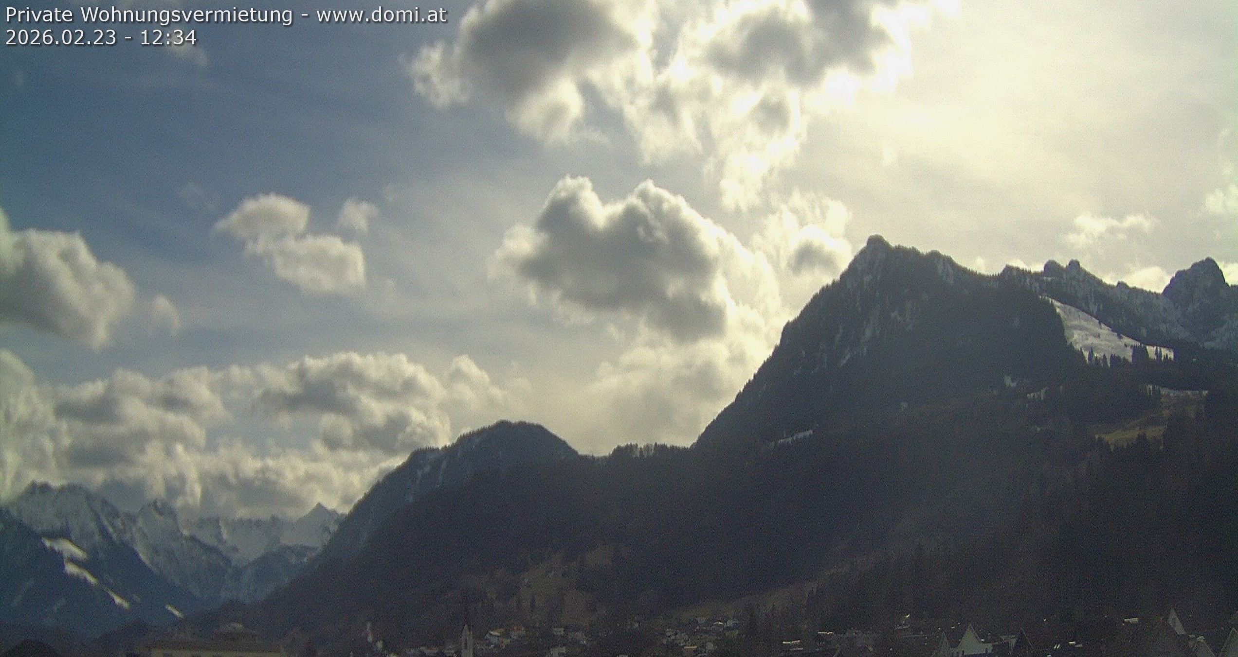Archiv Foto Webcam Ausblick von Frastanz aus auf die Bazora in Gurtis
