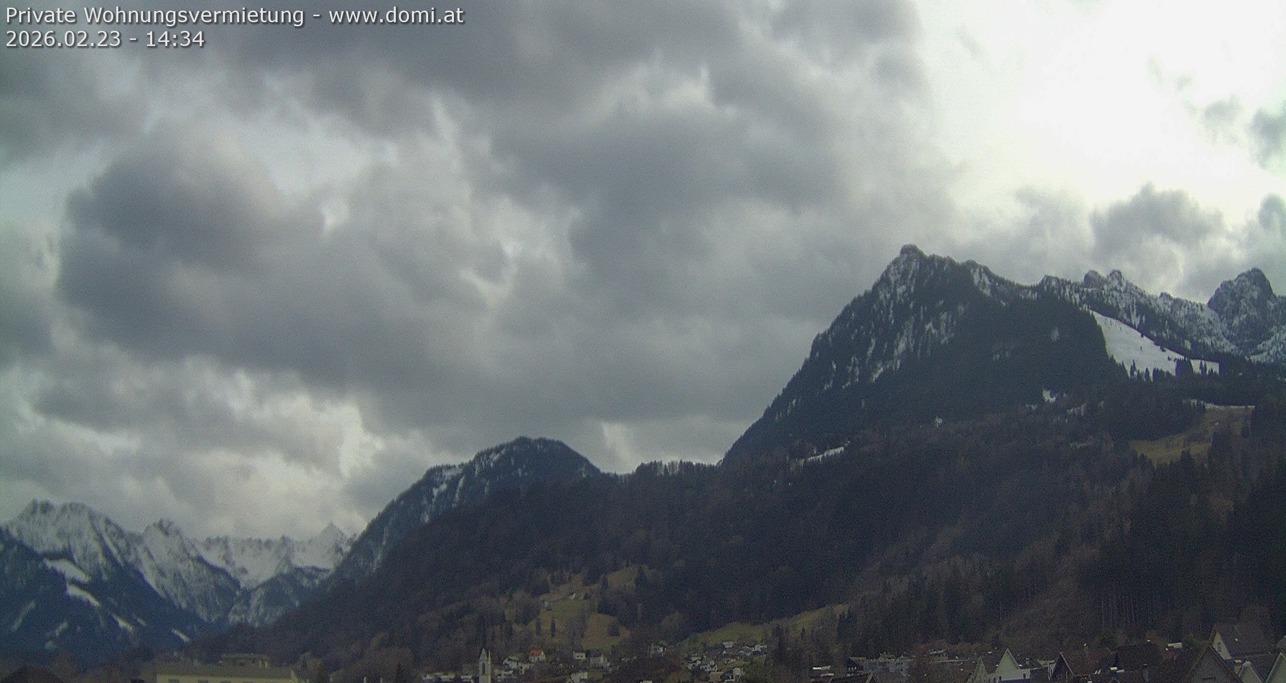 Archiv Foto Webcam Ausblick von Frastanz aus auf die Bazora in Gurtis