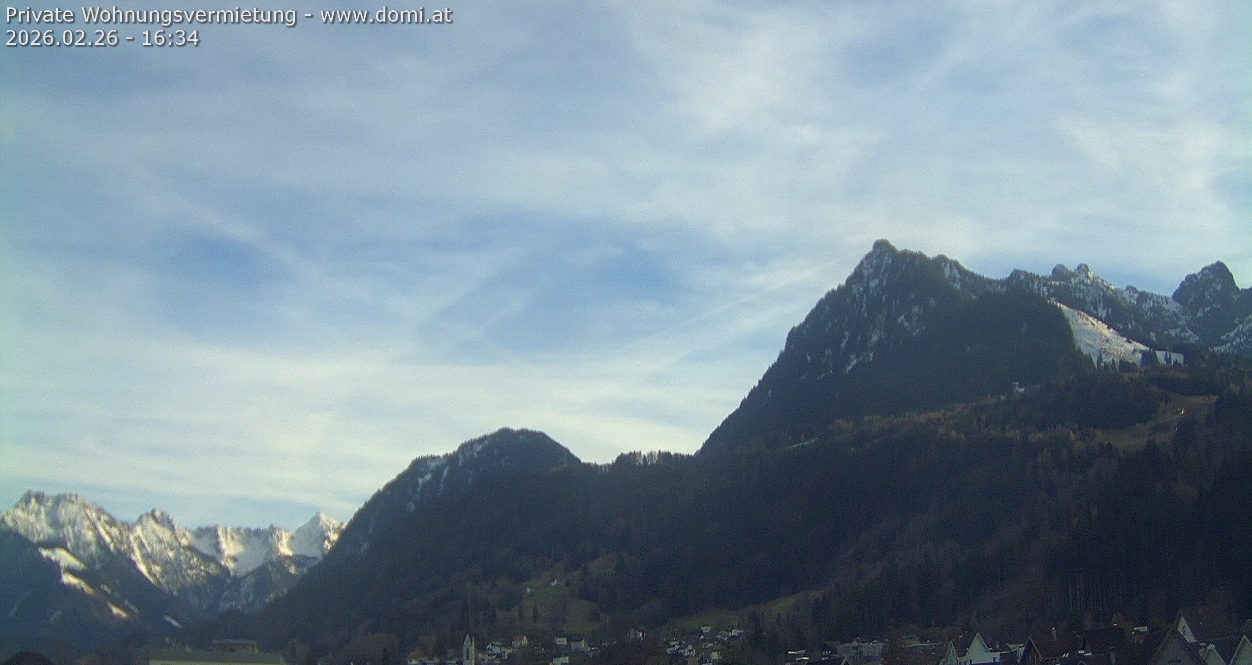 Archived image Webcam View of the Bazora in Gurtis from Frastanz