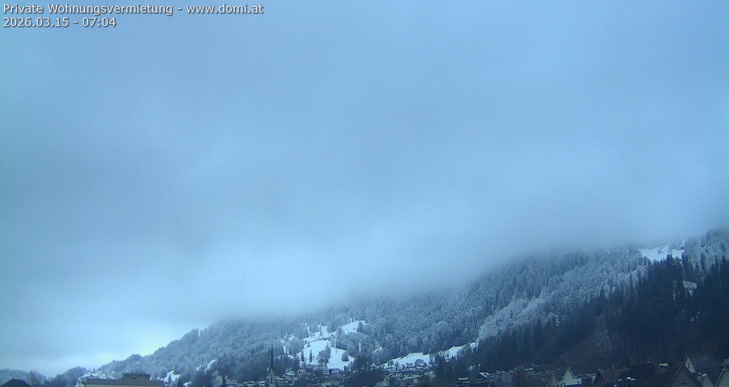 Archived image Webcam View of the Bazora in Gurtis from Frastanz