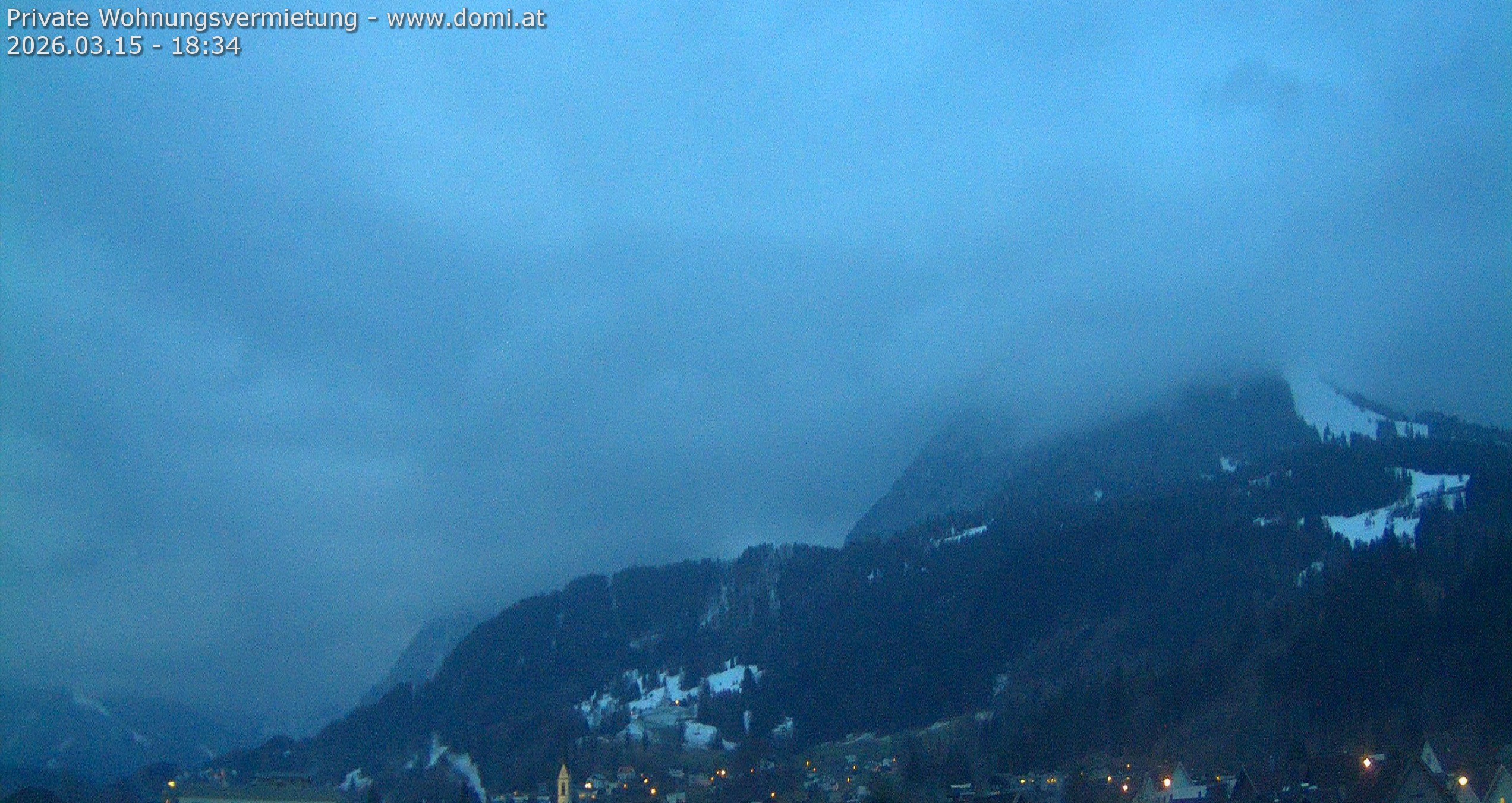 Archived image Webcam View of the Bazora in Gurtis from Frastanz