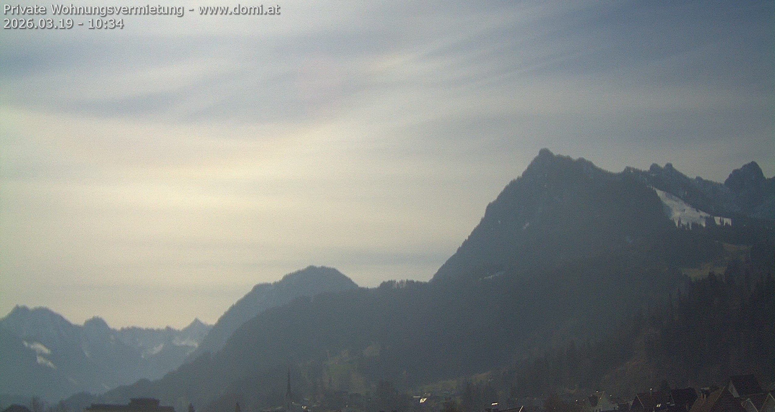 Archived image Webcam View of the Bazora in Gurtis from Frastanz