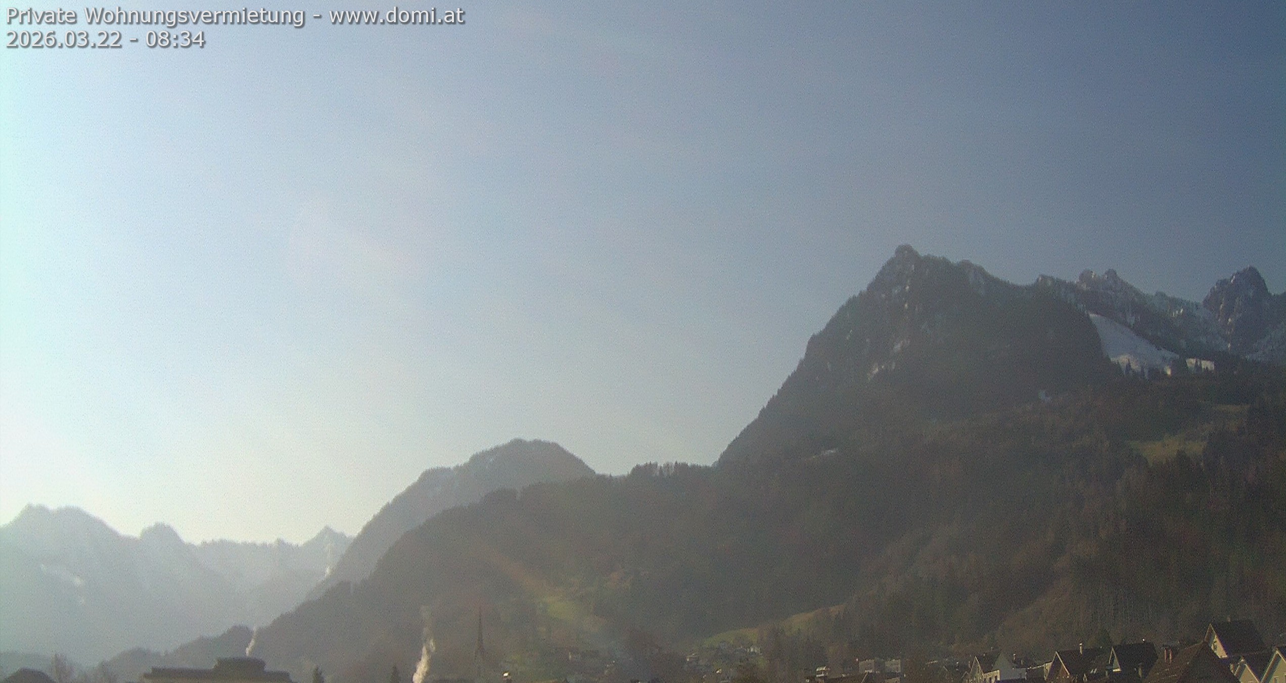 Archiv Foto Webcam Ausblick von Frastanz aus auf die Bazora in Gurtis