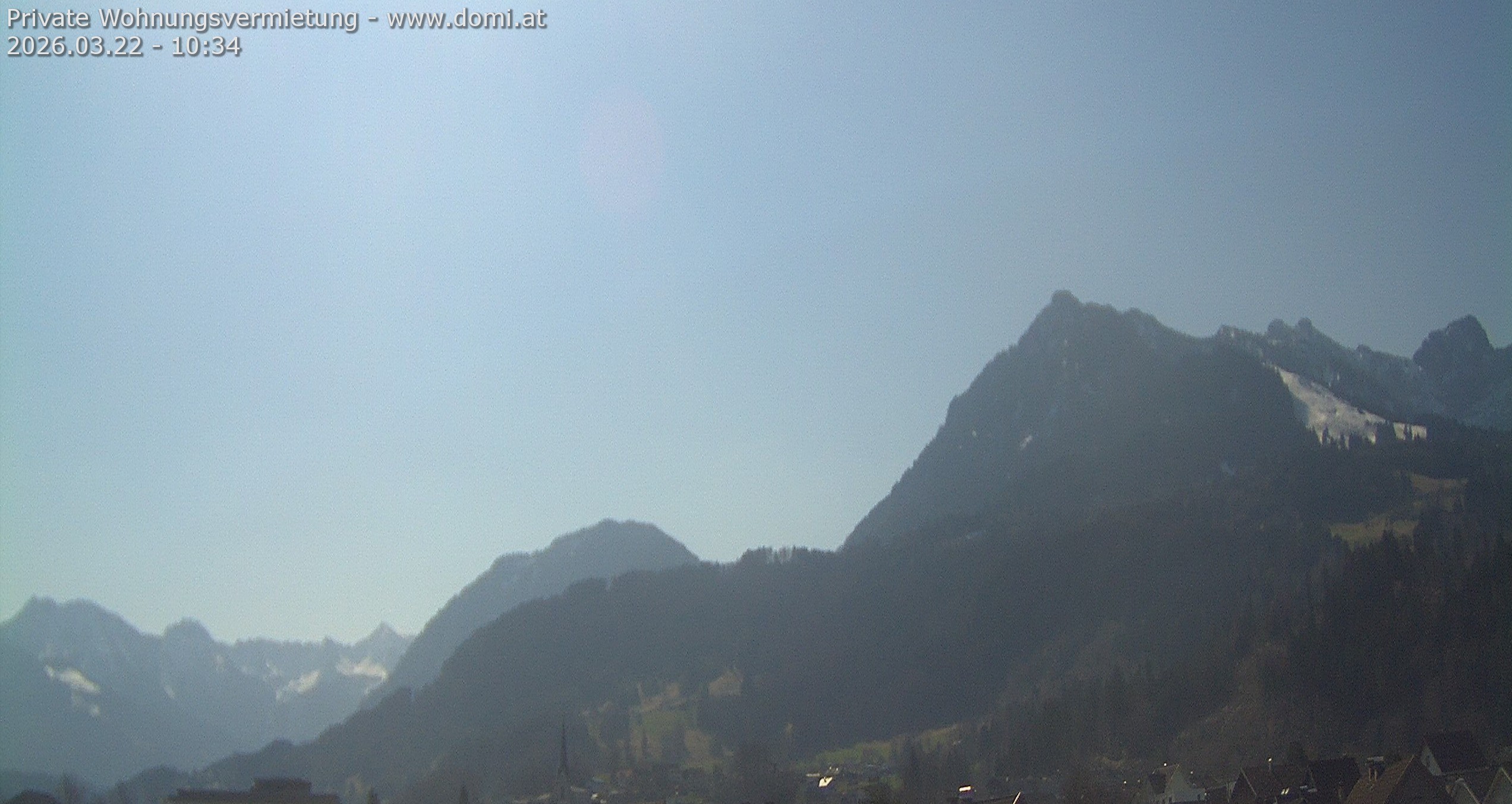 Archiv Foto Webcam Ausblick von Frastanz aus auf die Bazora in Gurtis