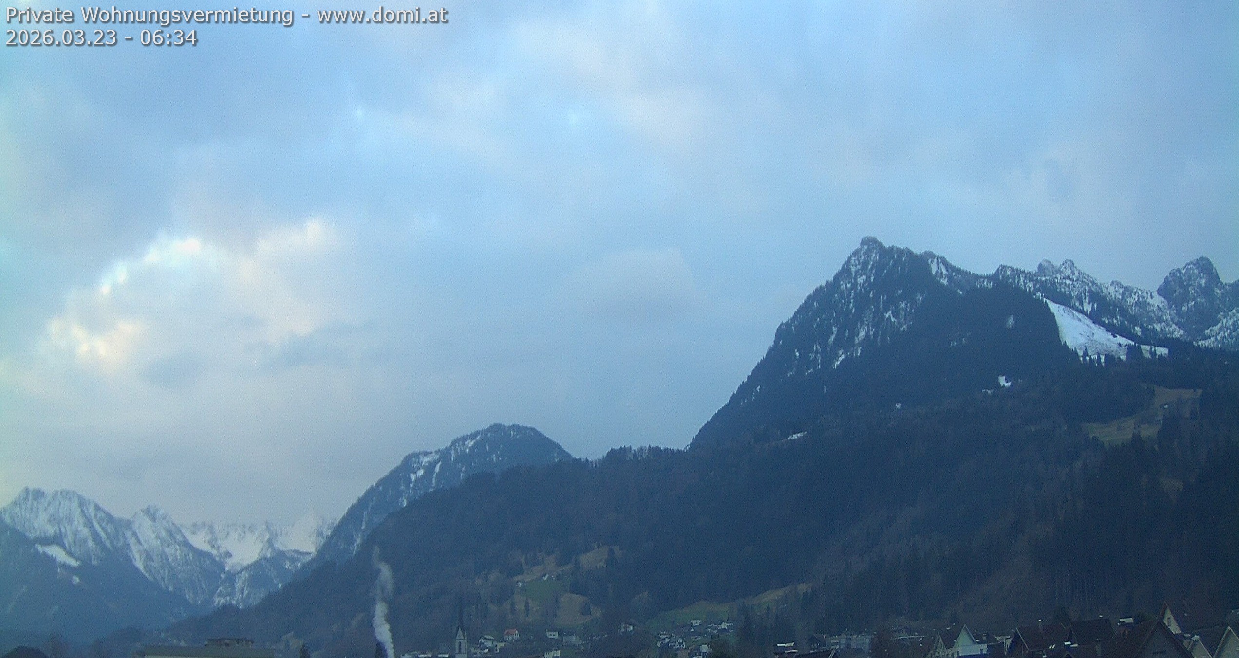 Archiv Foto Webcam Ausblick von Frastanz aus auf die Bazora in Gurtis