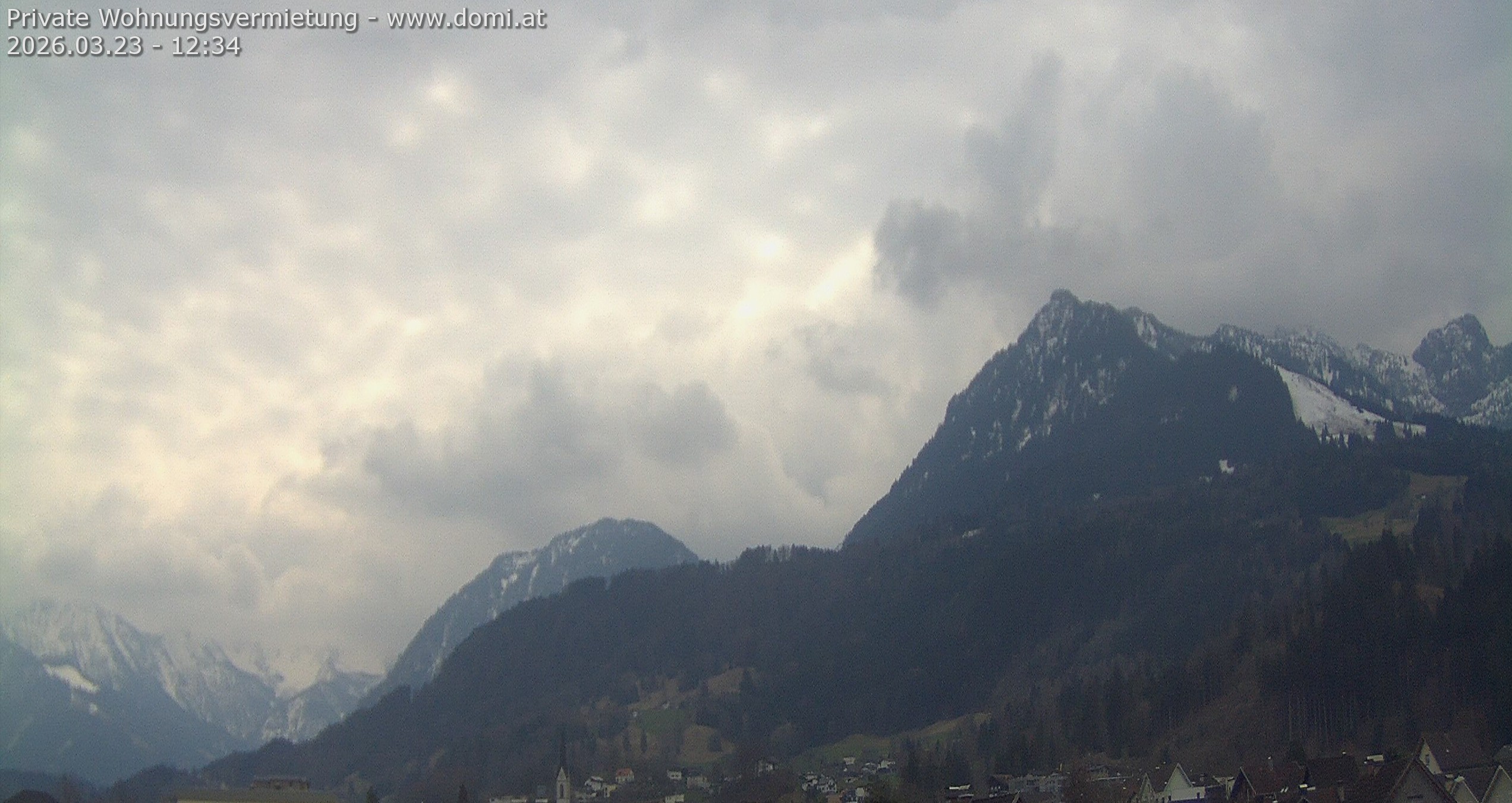 Archiv Foto Webcam Ausblick von Frastanz aus auf die Bazora in Gurtis