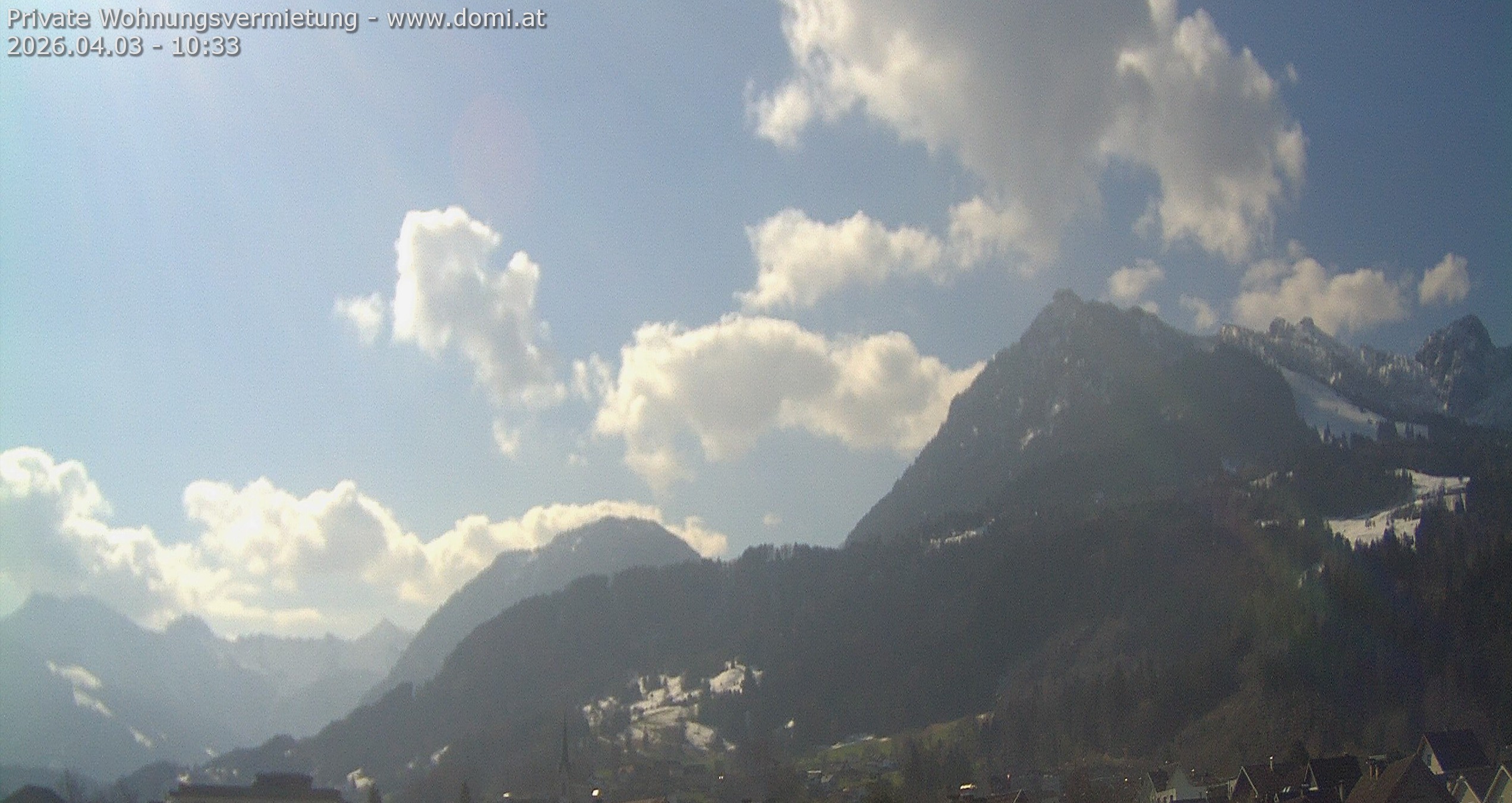 Archiv Foto Webcam Ausblick von Frastanz aus auf die Bazora in Gurtis