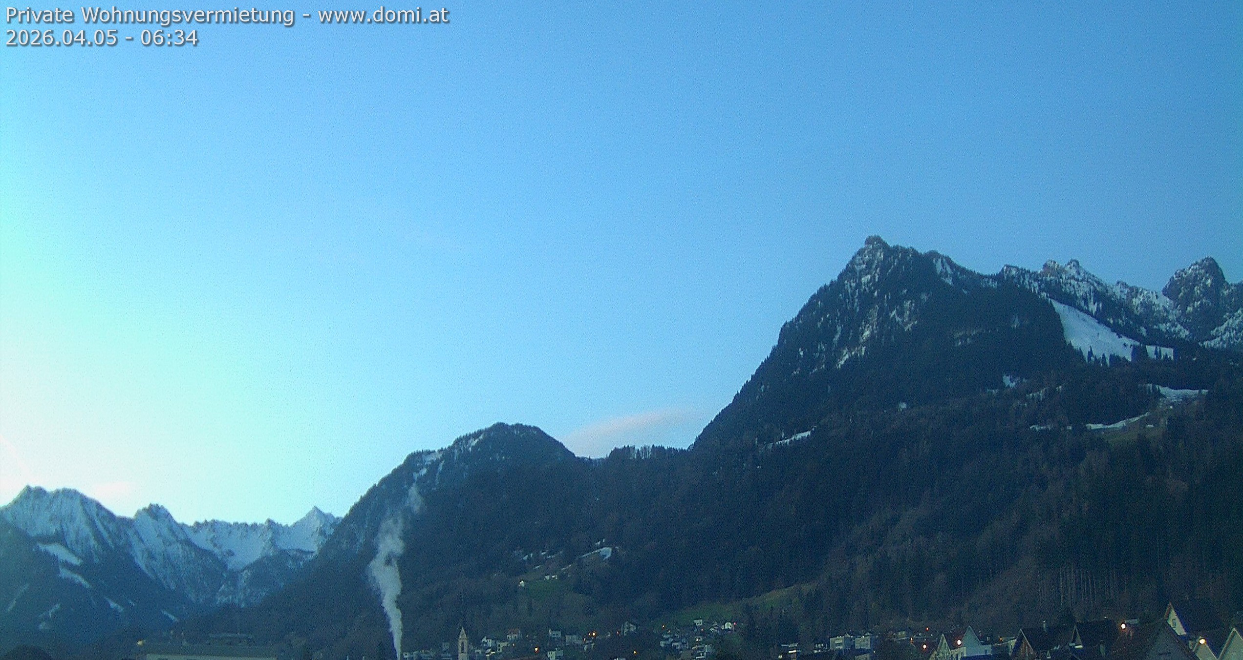 Archiv Foto Webcam Ausblick von Frastanz aus auf die Bazora in Gurtis