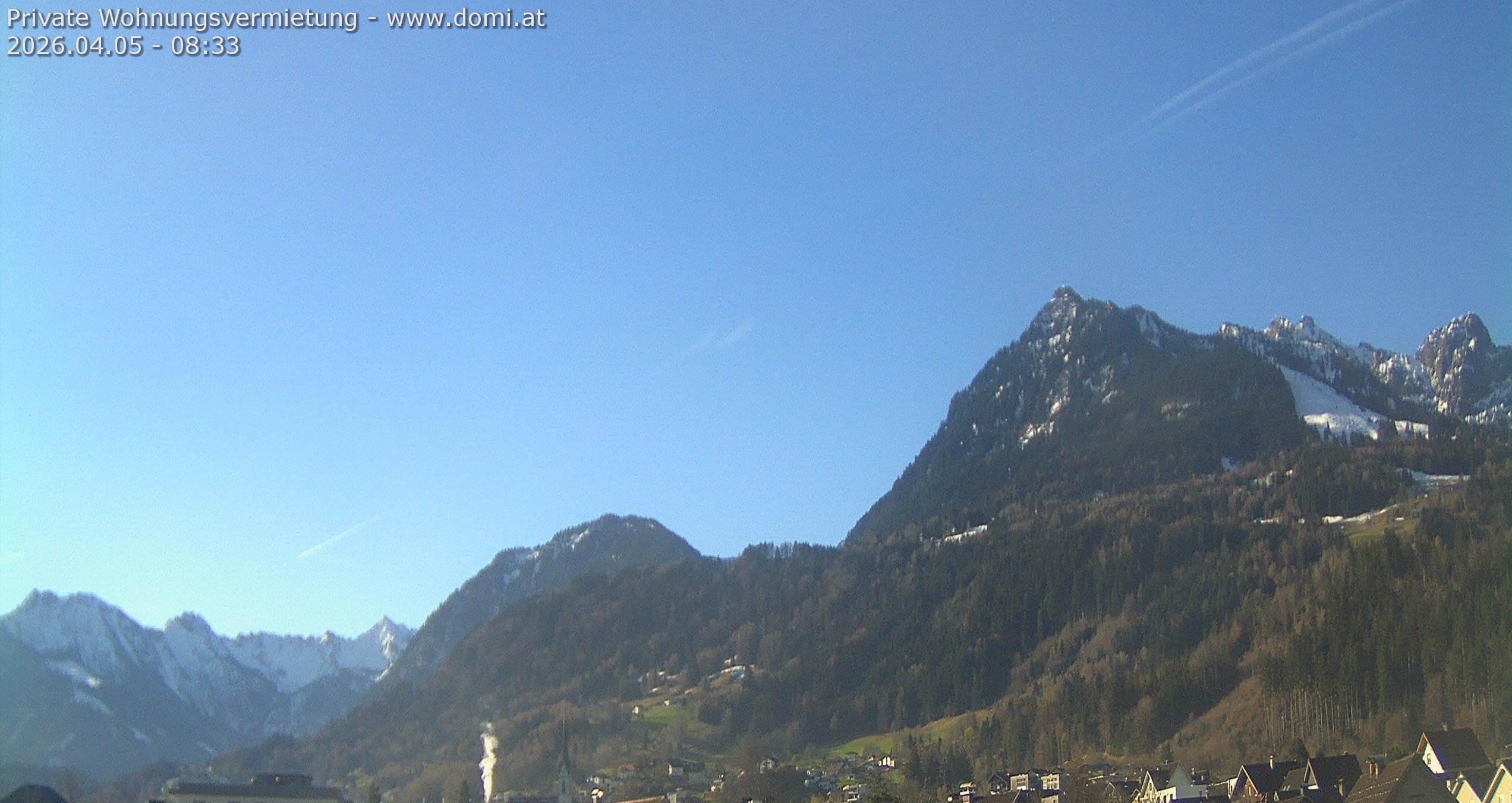 Archiv Foto Webcam Ausblick von Frastanz aus auf die Bazora in Gurtis