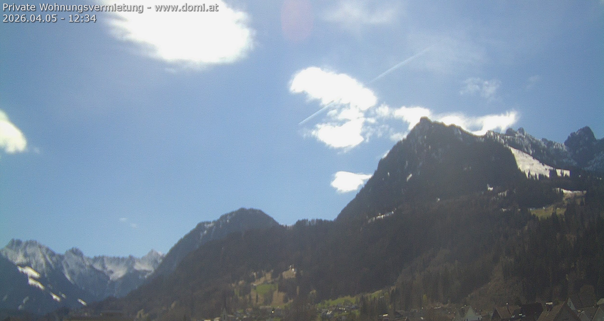 Archiv Foto Webcam Ausblick von Frastanz aus auf die Bazora in Gurtis