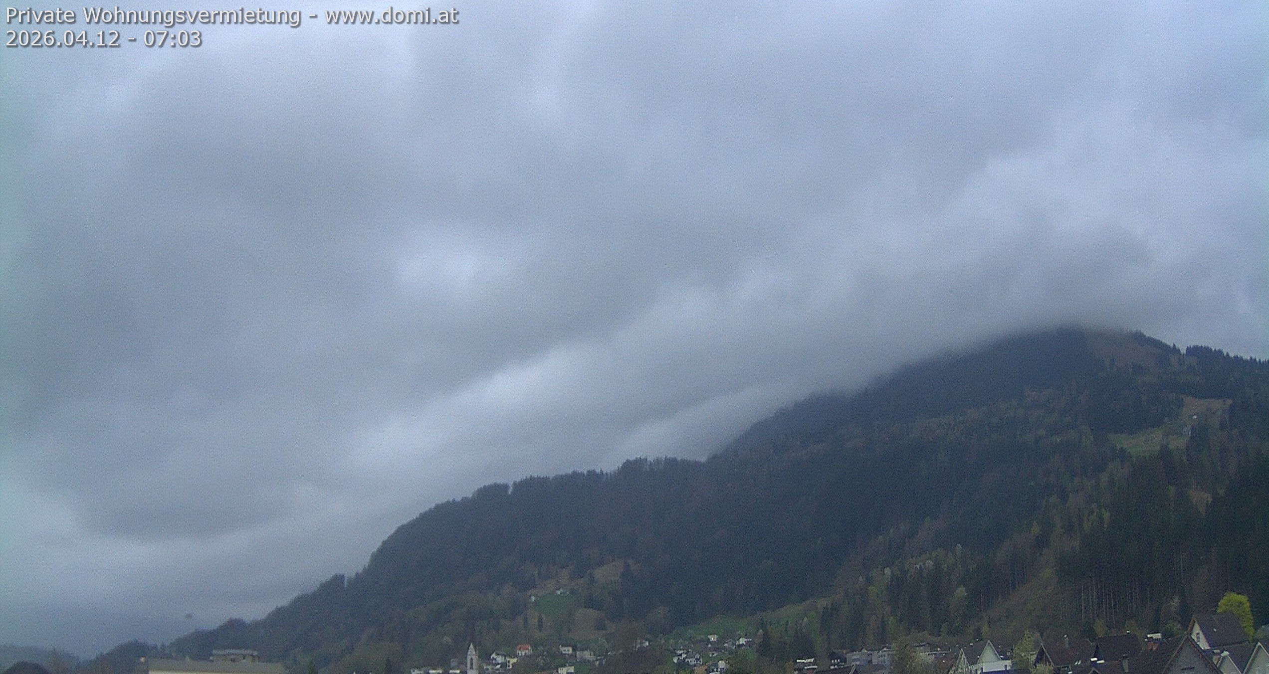 Archived image Webcam View of the Bazora in Gurtis from Frastanz