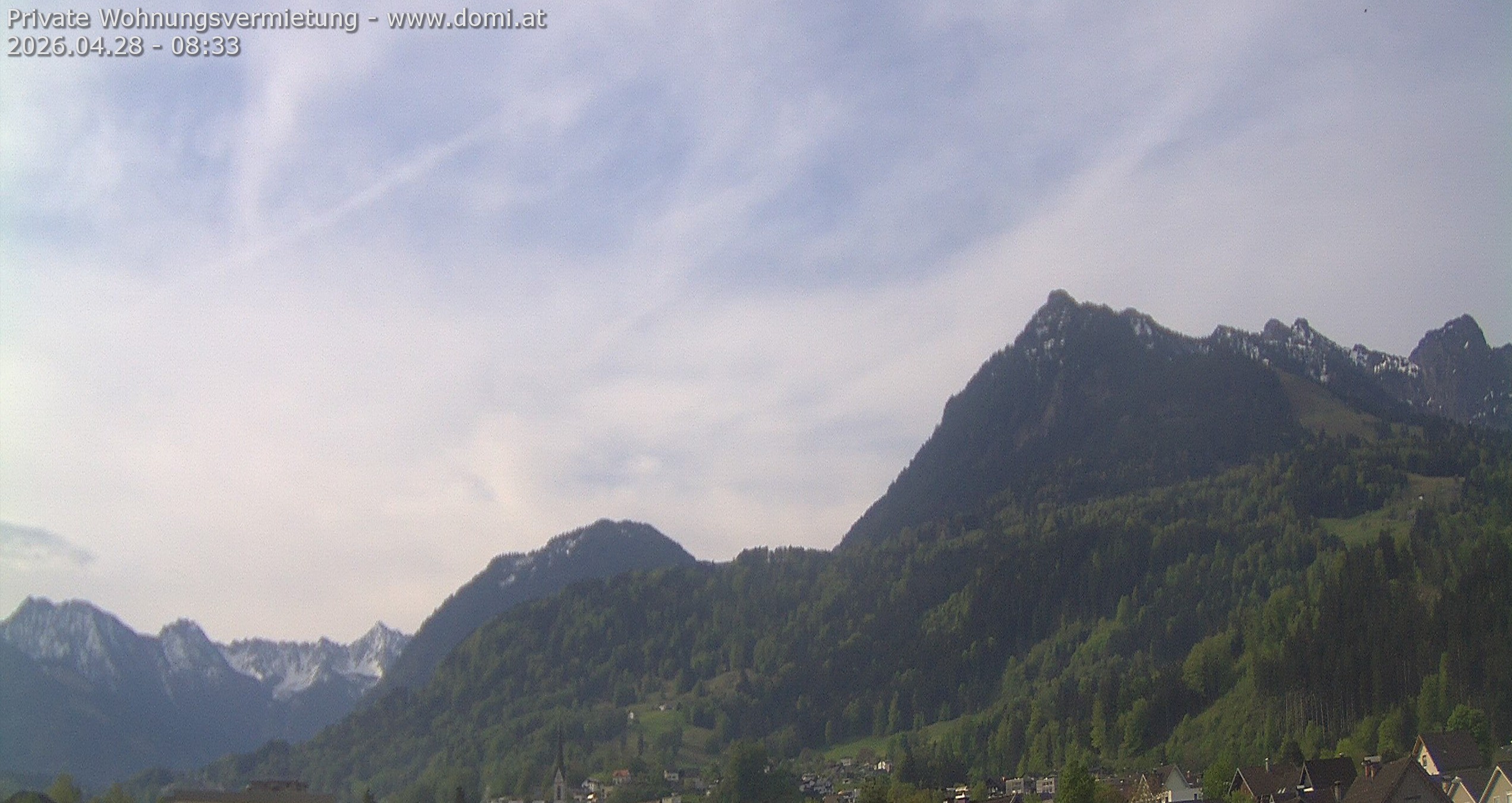 Archiv Foto Webcam Ausblick von Frastanz aus auf die Bazora in Gurtis