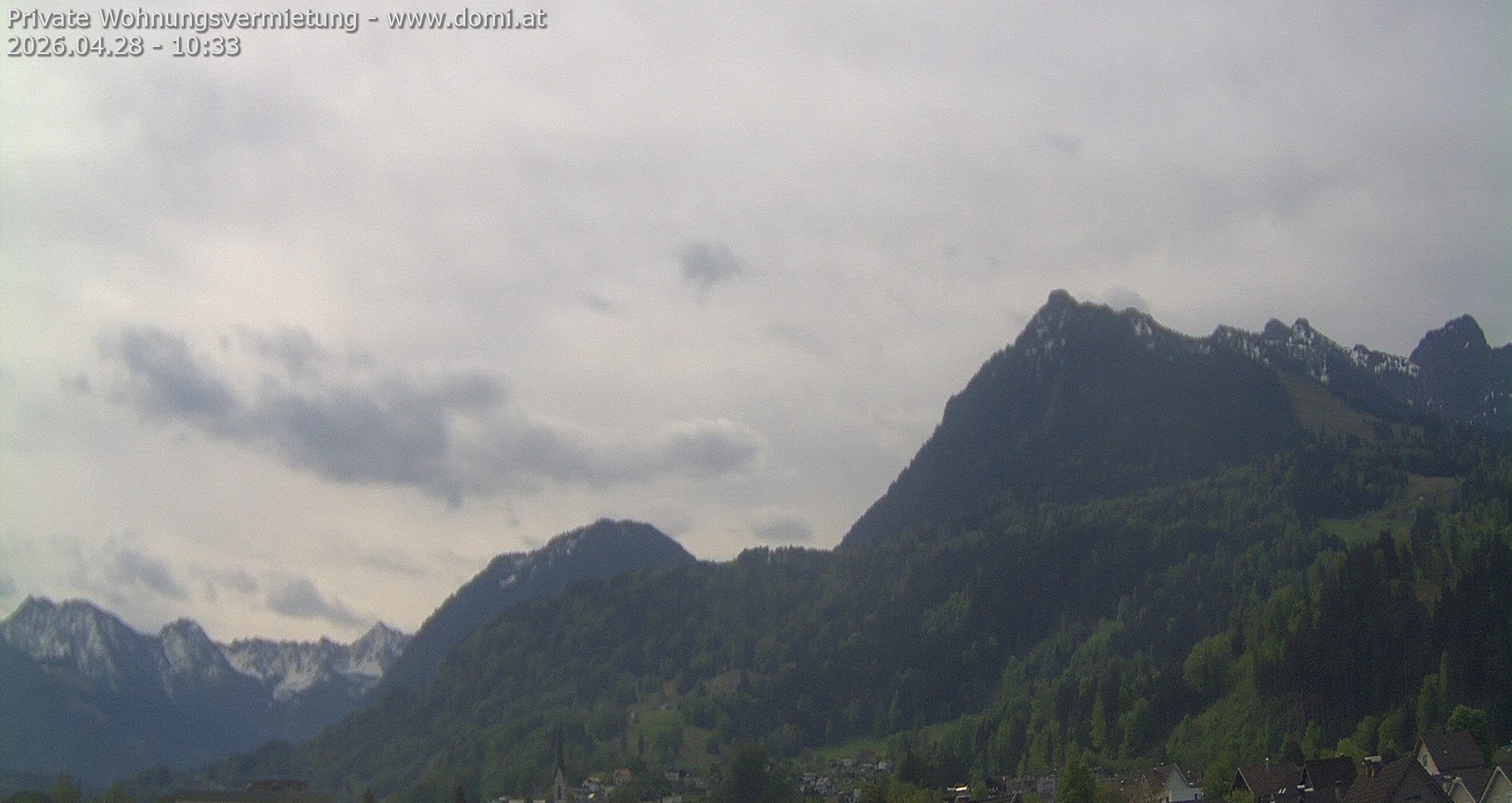 Archiv Foto Webcam Ausblick von Frastanz aus auf die Bazora in Gurtis