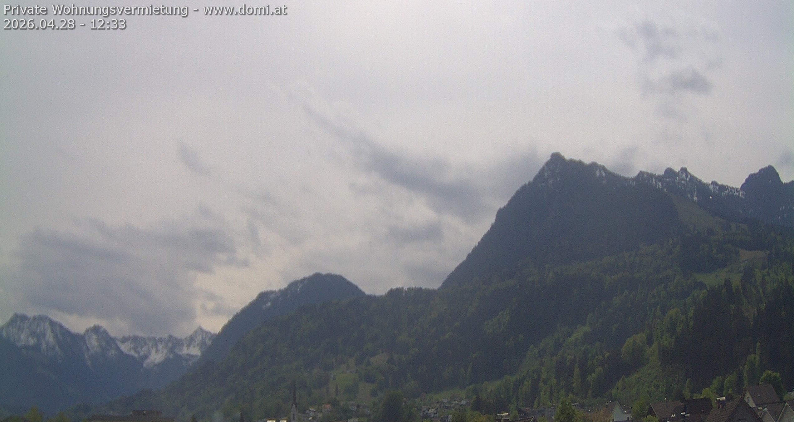 Archiv Foto Webcam Ausblick von Frastanz aus auf die Bazora in Gurtis