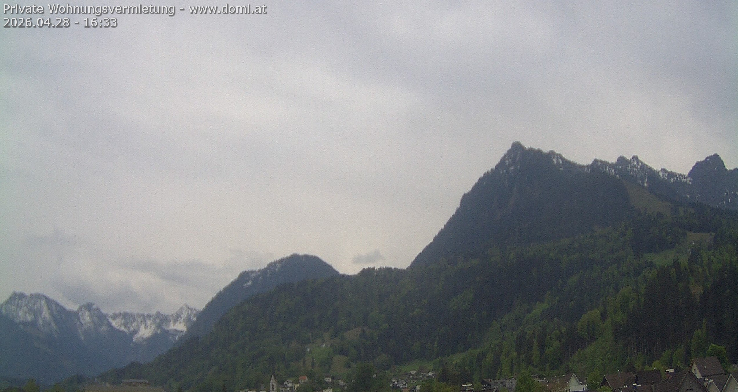 Archiv Foto Webcam Ausblick von Frastanz aus auf die Bazora in Gurtis