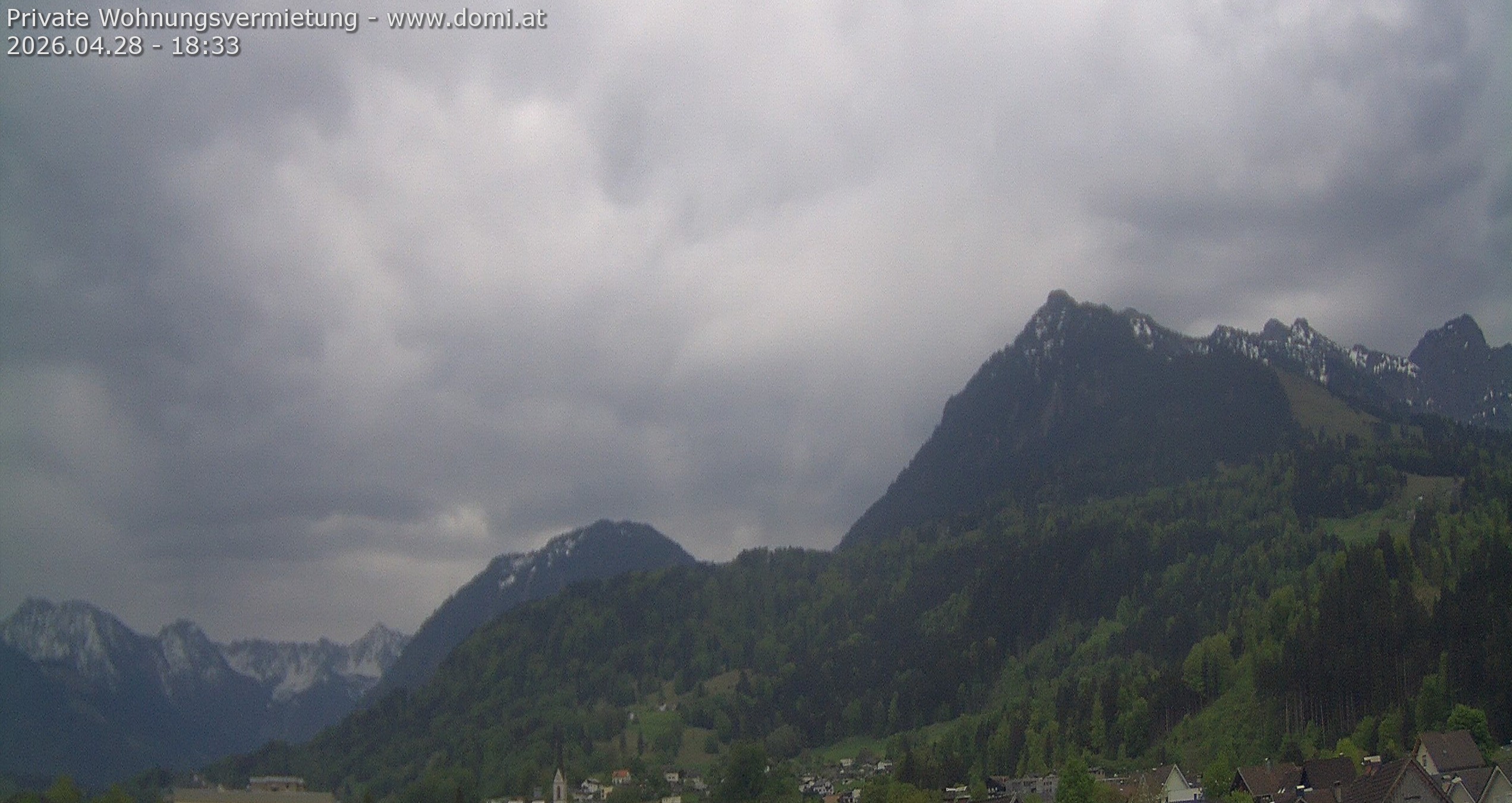 Archiv Foto Webcam Ausblick von Frastanz aus auf die Bazora in Gurtis