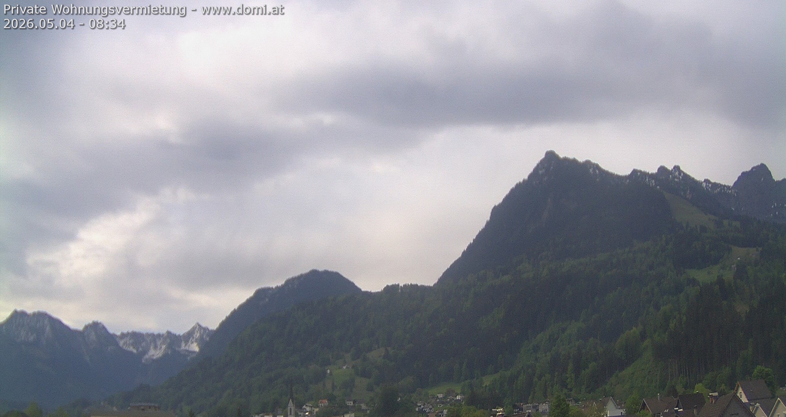 Archiv Foto Webcam Ausblick von Frastanz aus auf die Bazora in Gurtis