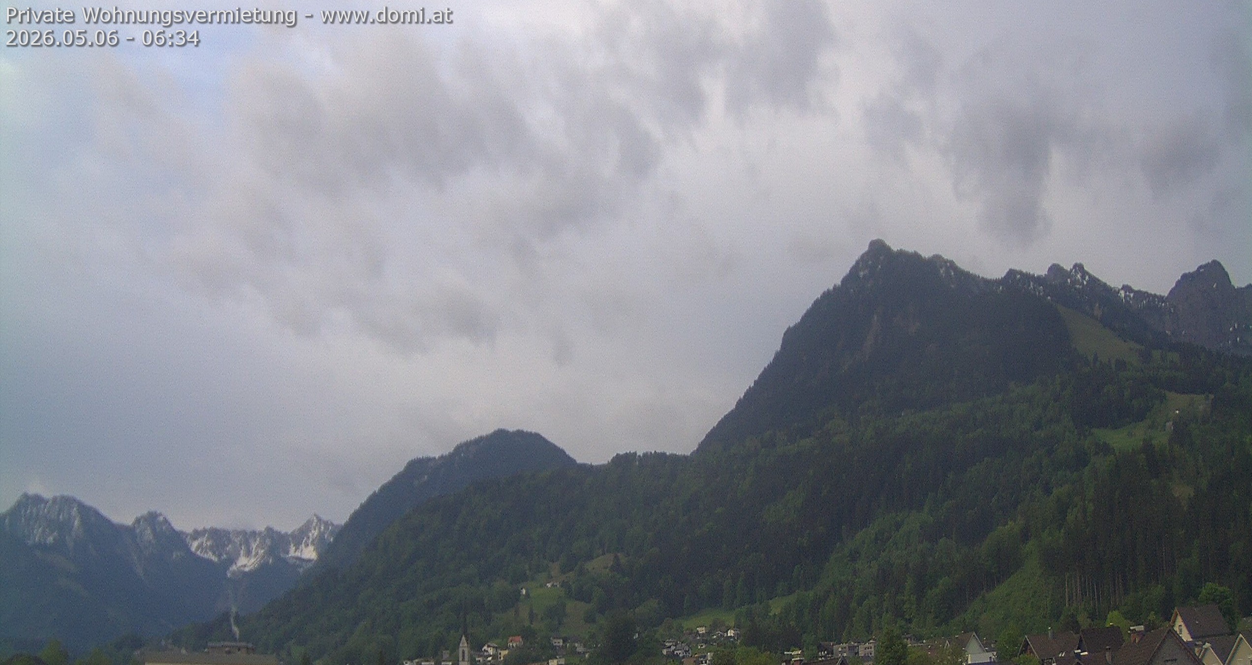 Archiv Foto Webcam Ausblick von Frastanz aus auf die Bazora in Gurtis