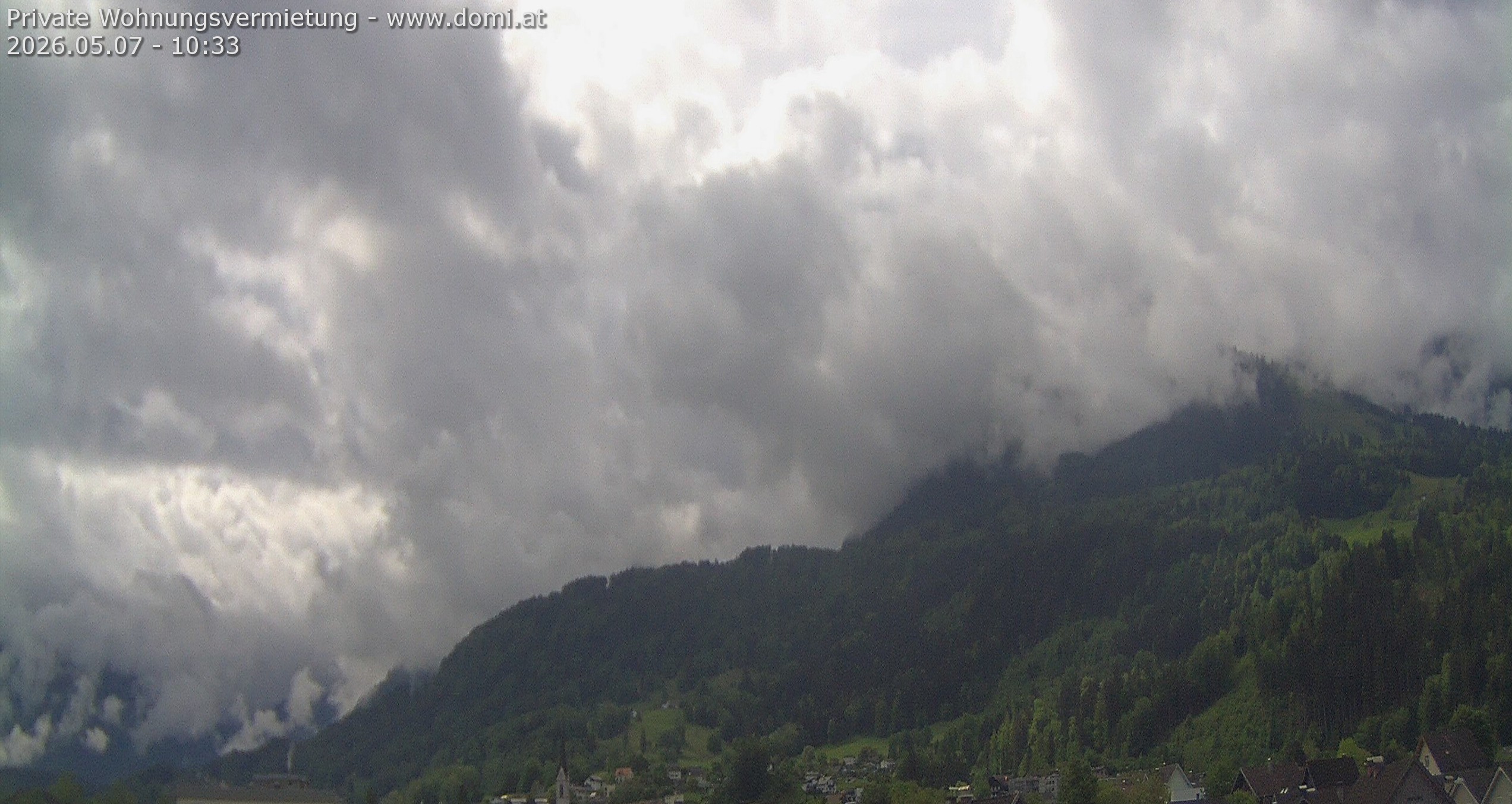 Archiv Foto Webcam Ausblick von Frastanz aus auf die Bazora in Gurtis