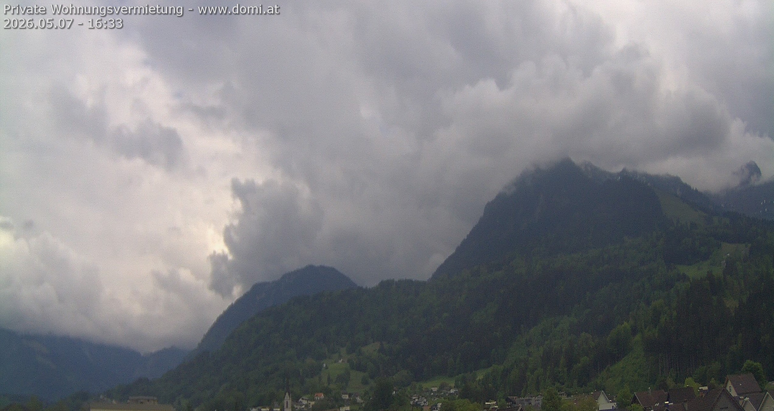 Archiv Foto Webcam Ausblick von Frastanz aus auf die Bazora in Gurtis