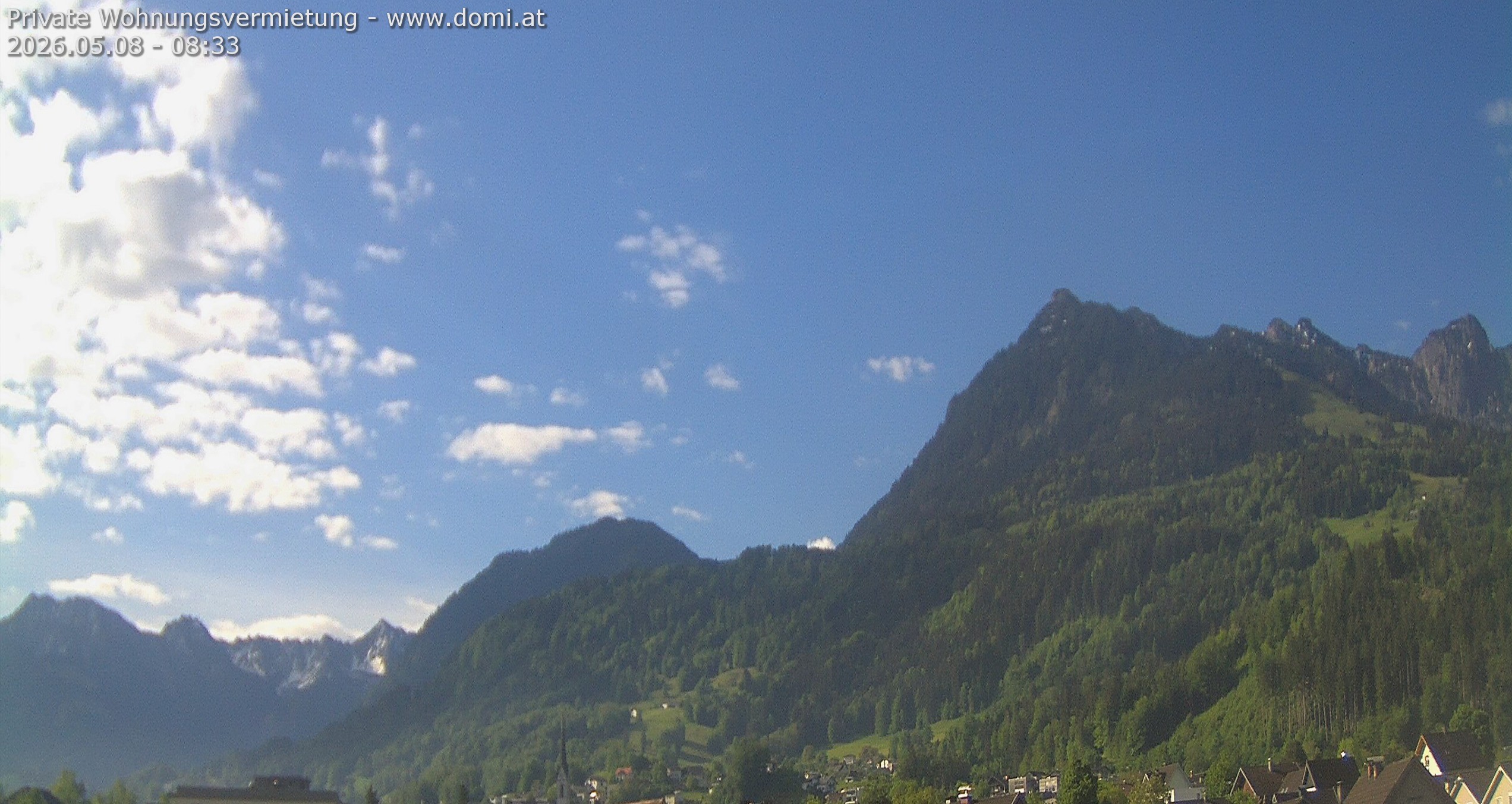 Archived image Webcam View of the Bazora in Gurtis from Frastanz