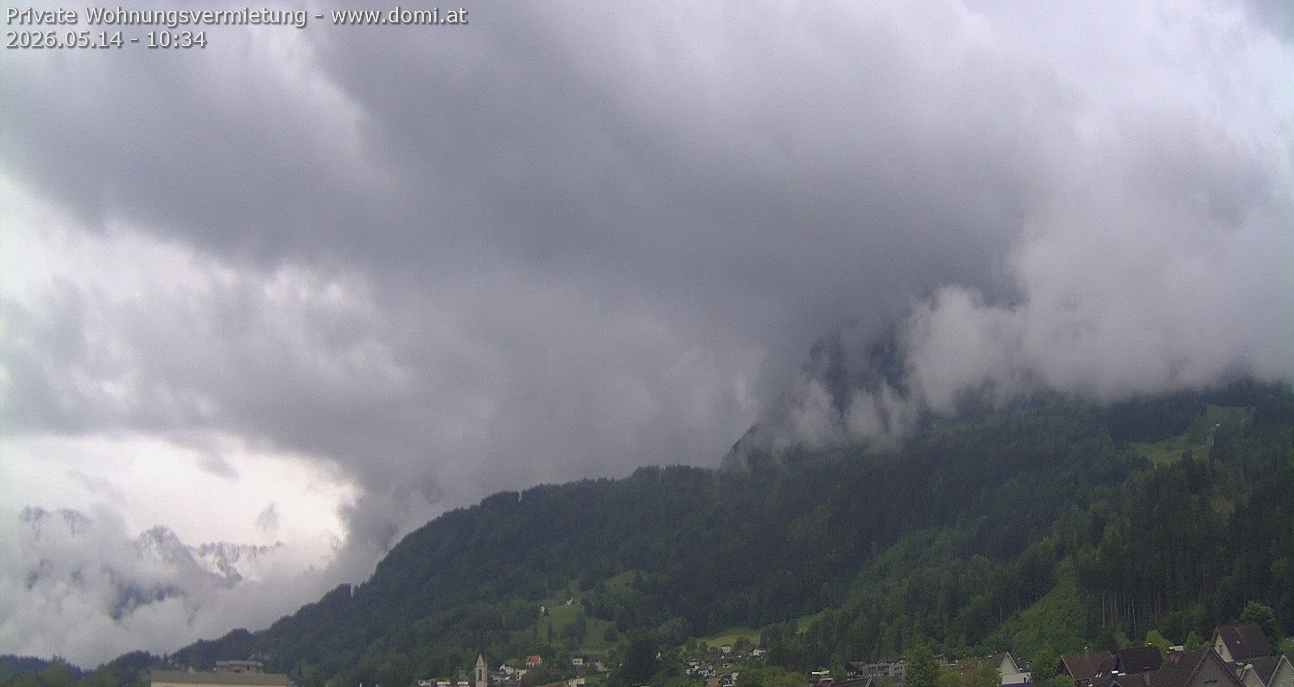 Archiv Foto Webcam Ausblick von Frastanz aus auf die Bazora in Gurtis