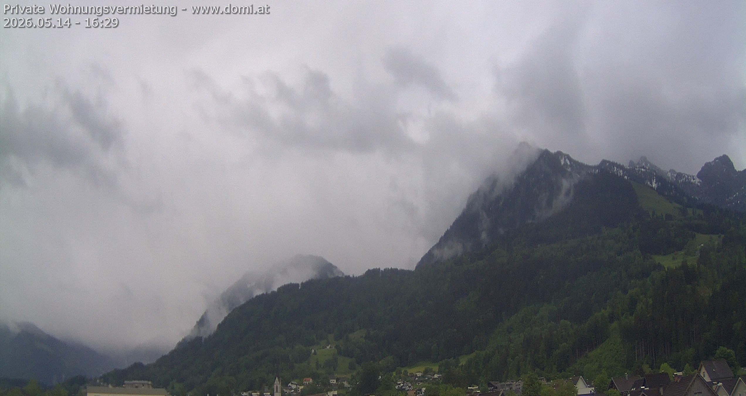 Archiv Foto Webcam Ausblick von Frastanz aus auf die Bazora in Gurtis