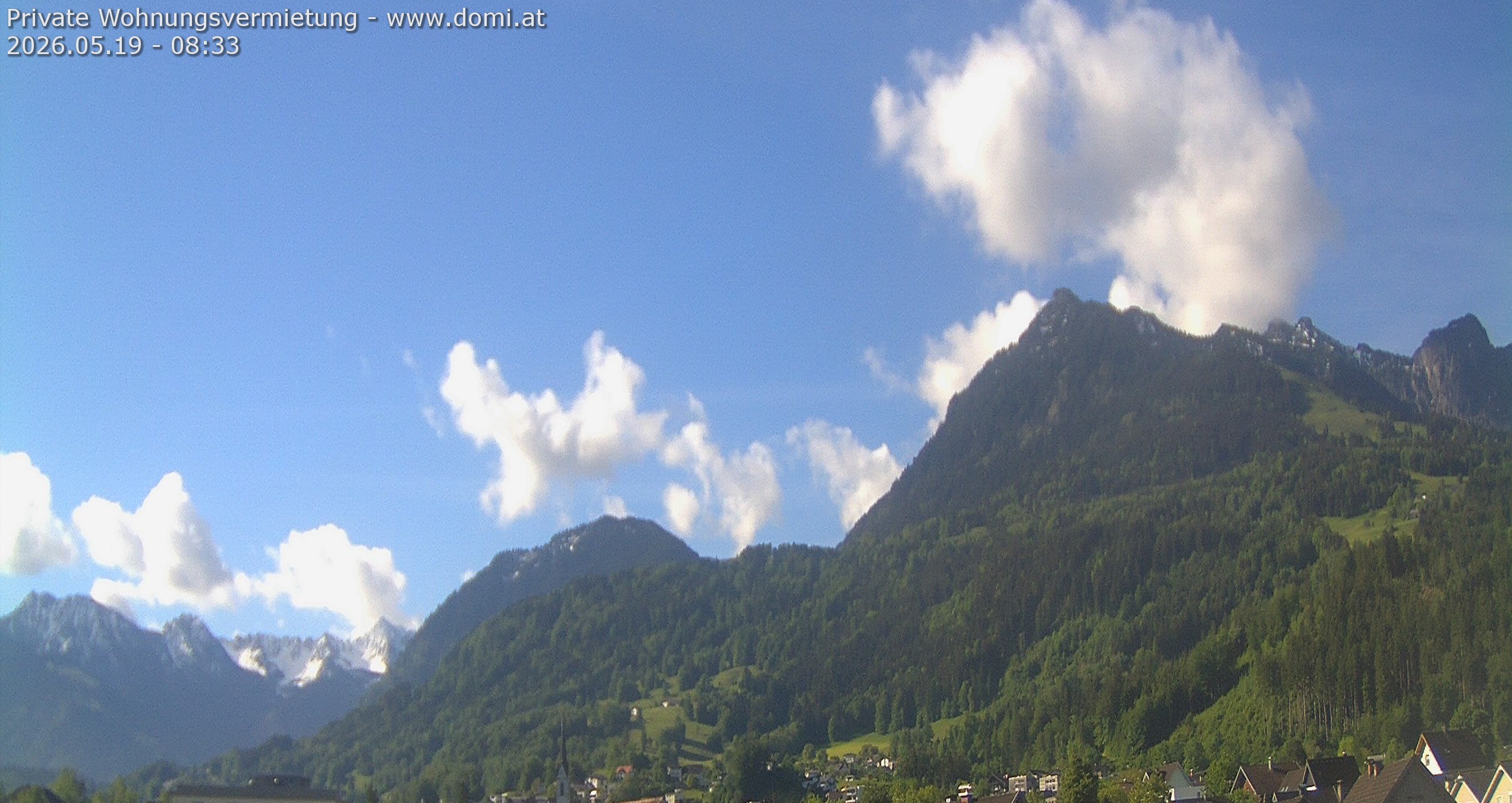 Archiv Foto Webcam Ausblick von Frastanz aus auf die Bazora in Gurtis