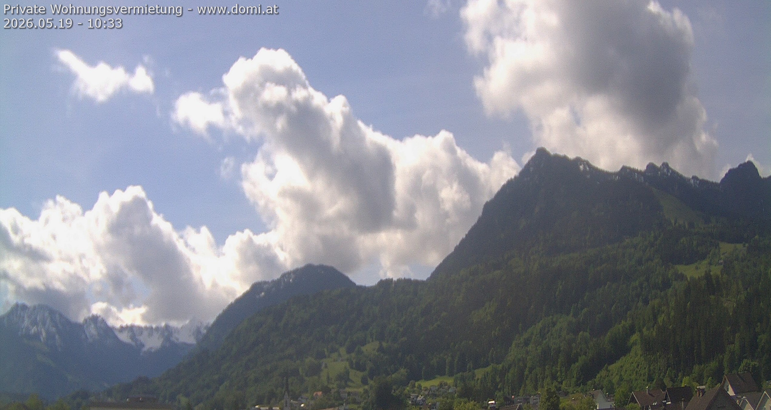 Archiv Foto Webcam Ausblick von Frastanz aus auf die Bazora in Gurtis