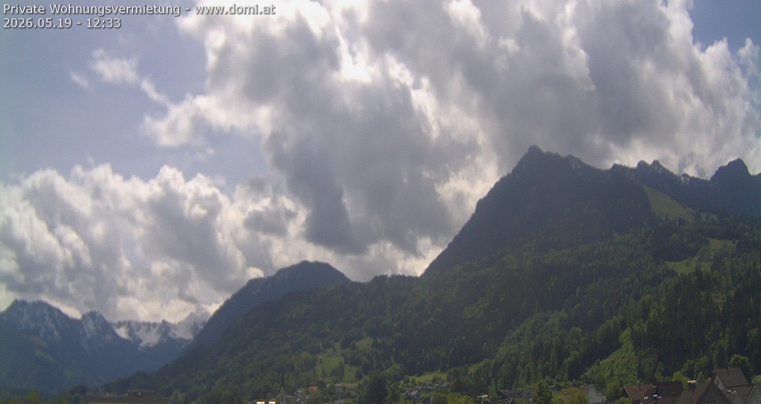 Archiv Foto Webcam Ausblick von Frastanz aus auf die Bazora in Gurtis