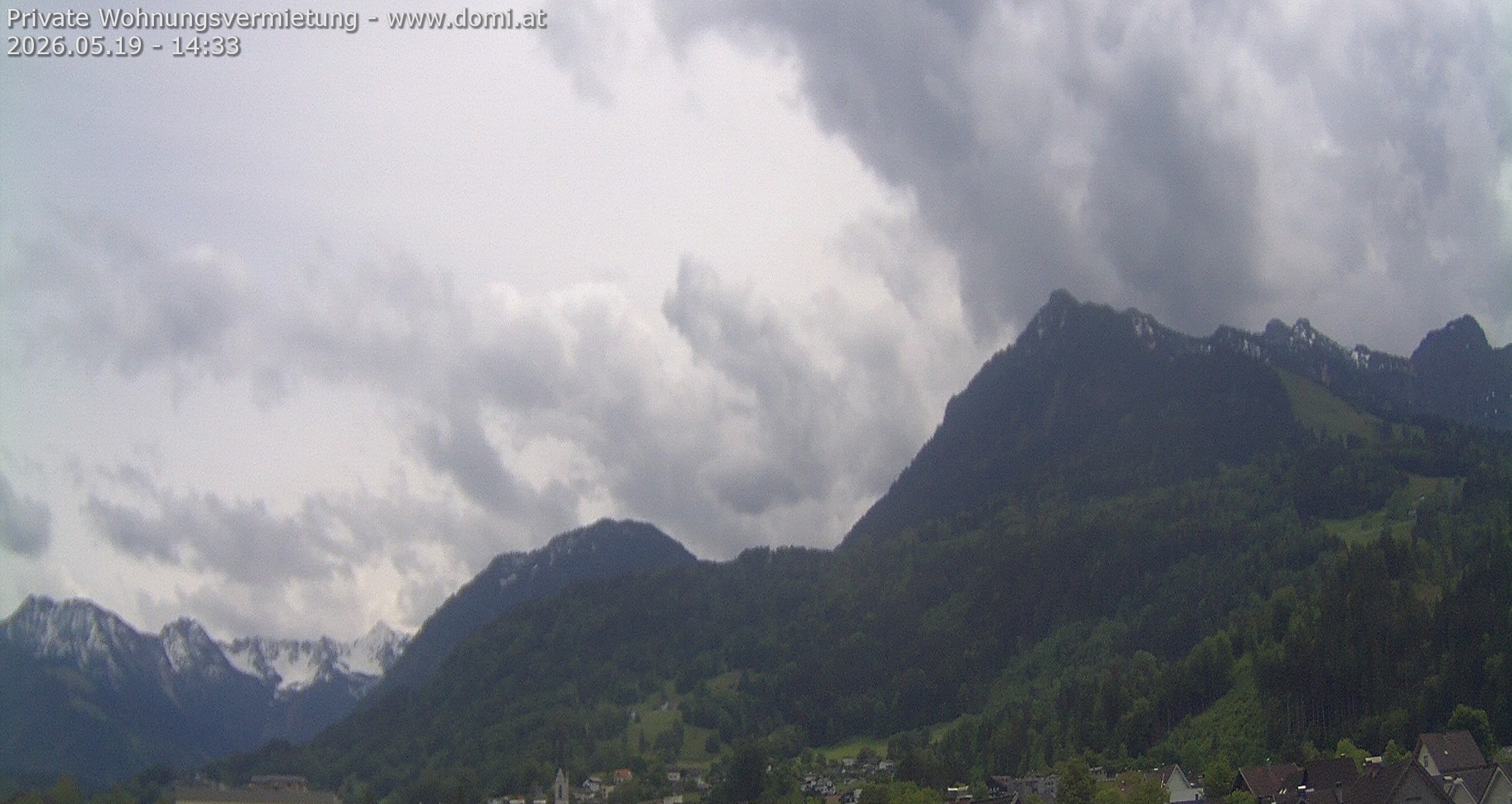 Archiv Foto Webcam Ausblick von Frastanz aus auf die Bazora in Gurtis